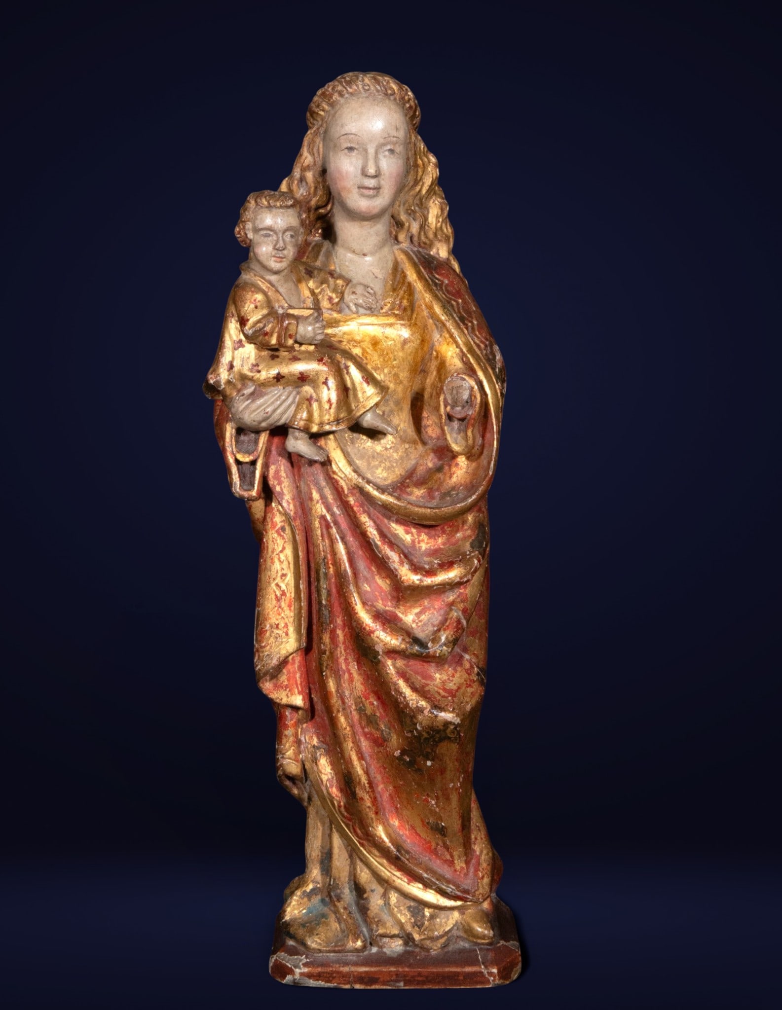 Important Virgin and Child - Based on Gothic models from Malines (1 of 5)