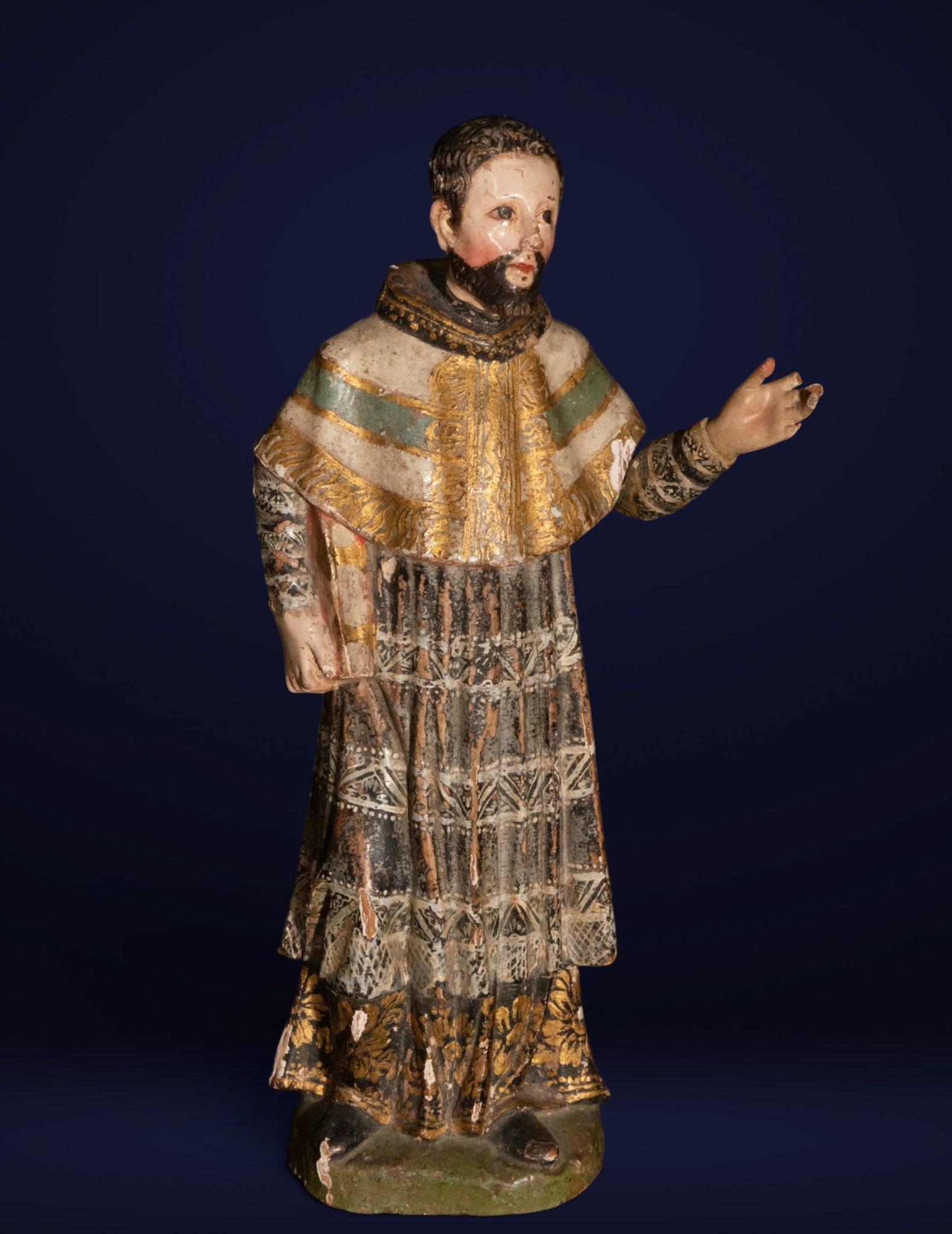 Saint Francis Xavier. Spanish-Philippine Colonial School. 18th Century (1 of 4)