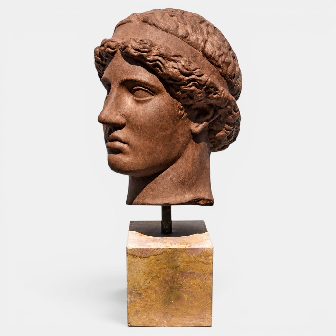 Head of Athena Lemnian - Classical Greek School, Italian work. 20th century (1 of 5)