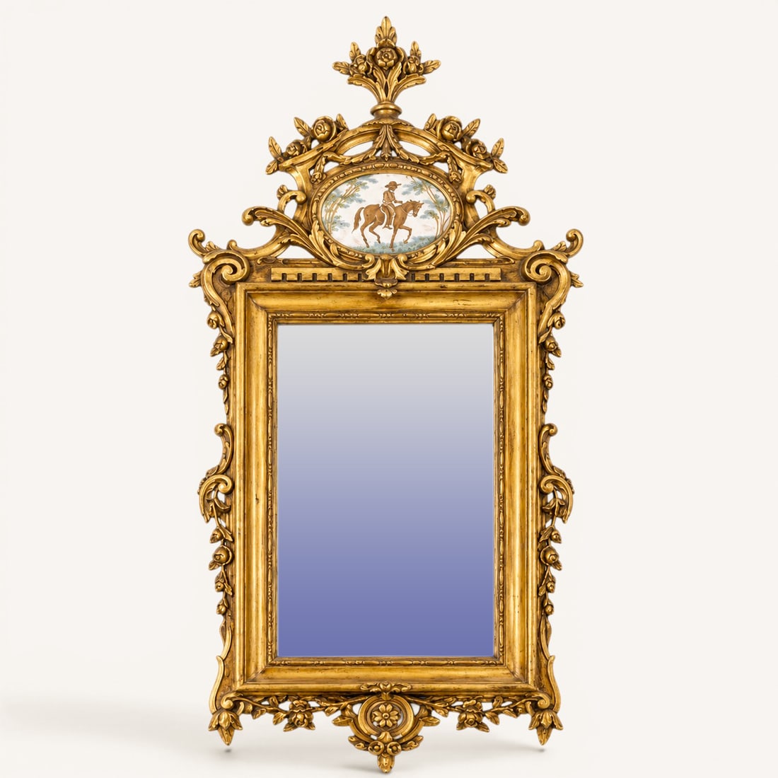 Large Neoclassical Mirror, Italian work - 19th Century (1 of 4)