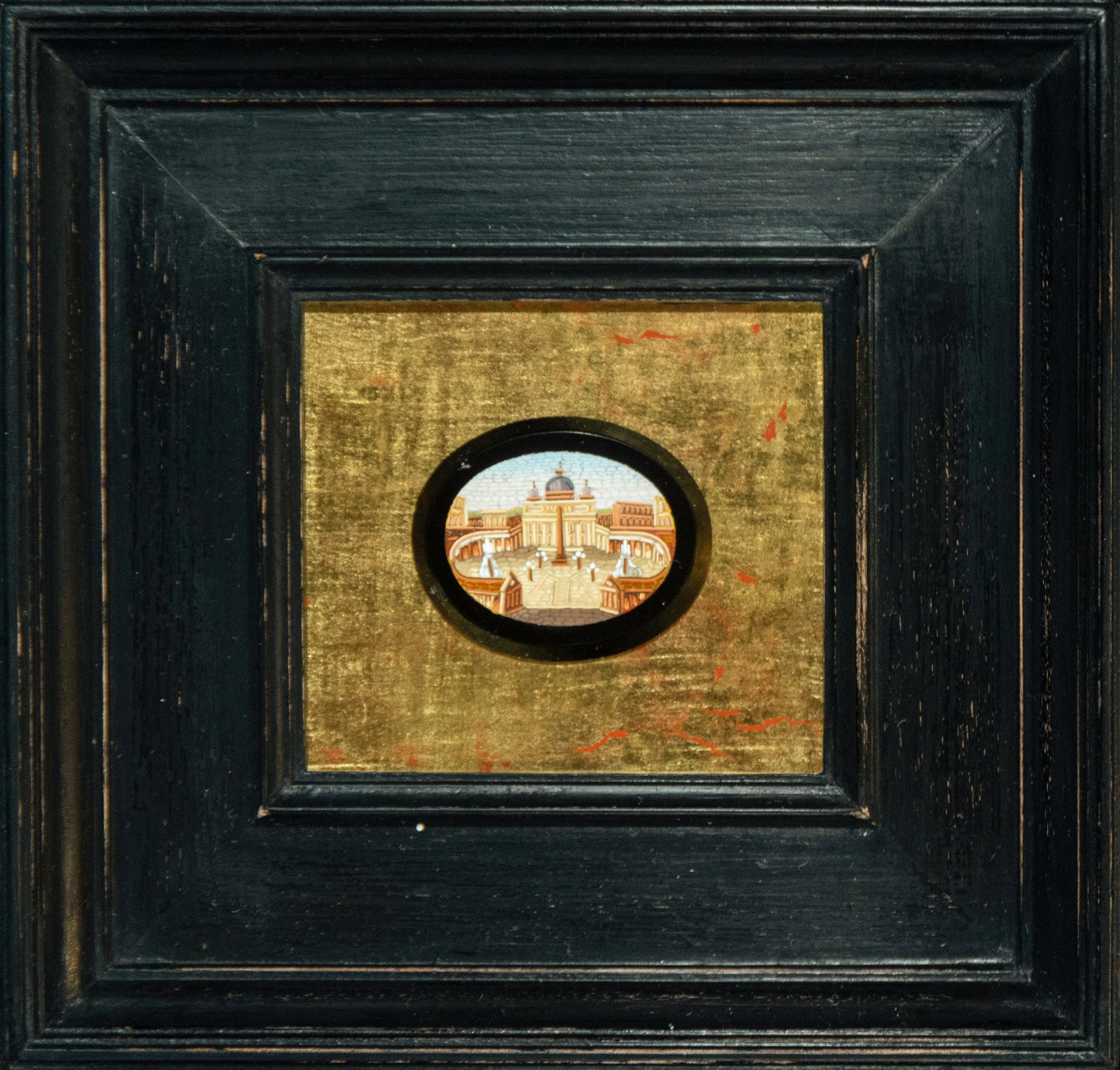 View of St. Peter's Square in the Vatican. Roman School. 19th Century (1 of 3)
