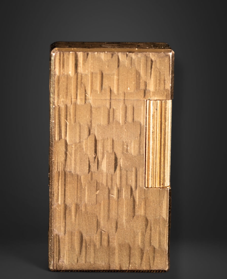 Vinci lighter in gold plated 20 microns, 1960s: In 20 micron gold plated, 1970s