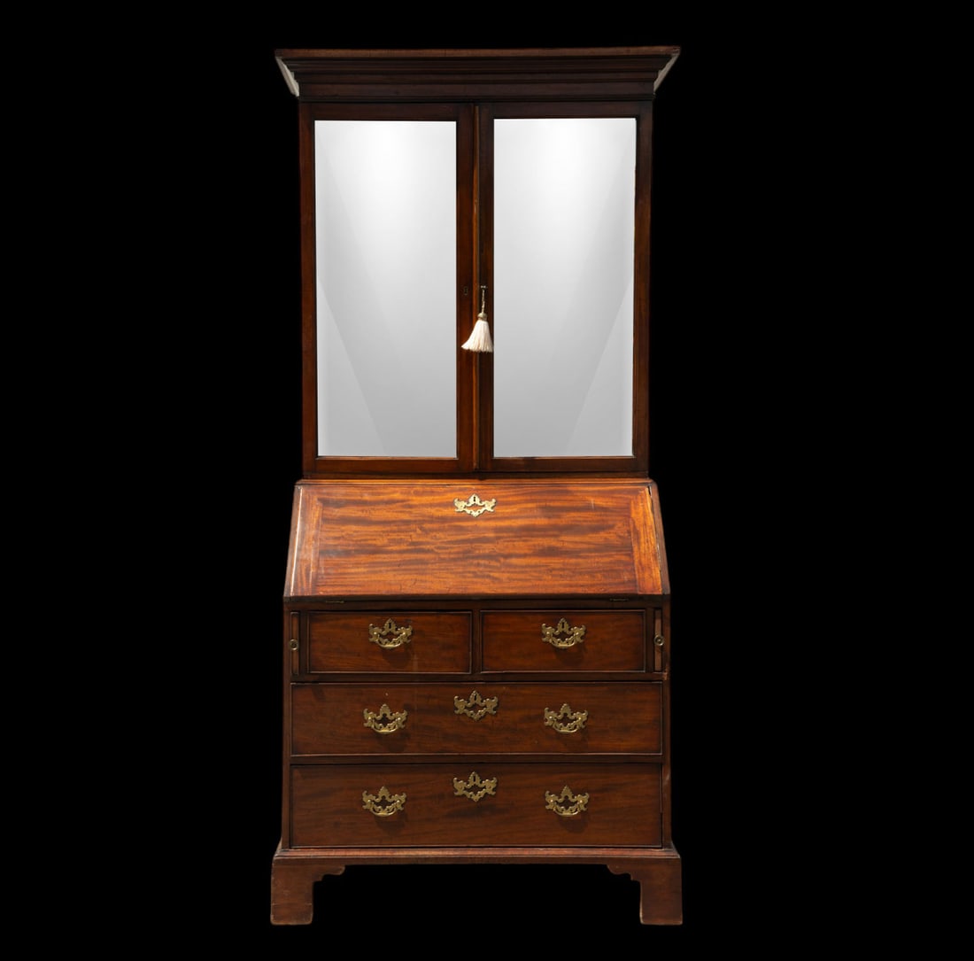 George III two-section bookcase, 18th-century English work (1 of 7)
