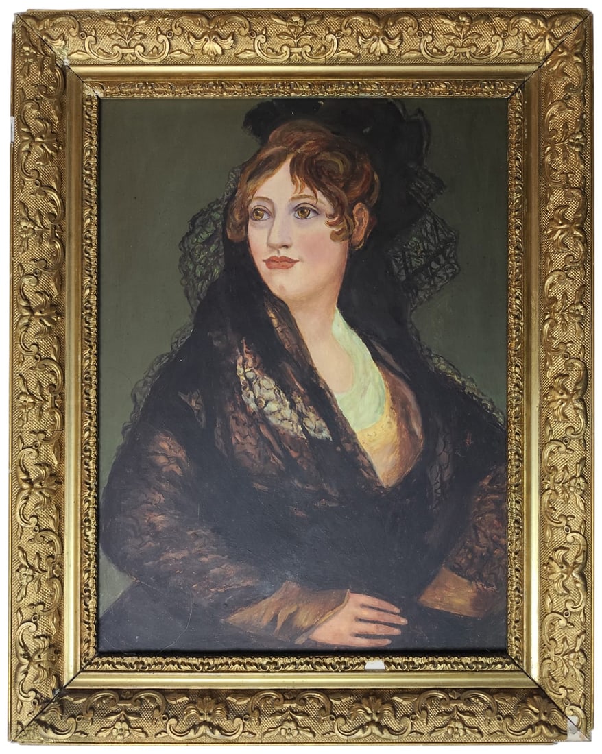 Goya-esque portrait, 20th century (1 of 3)