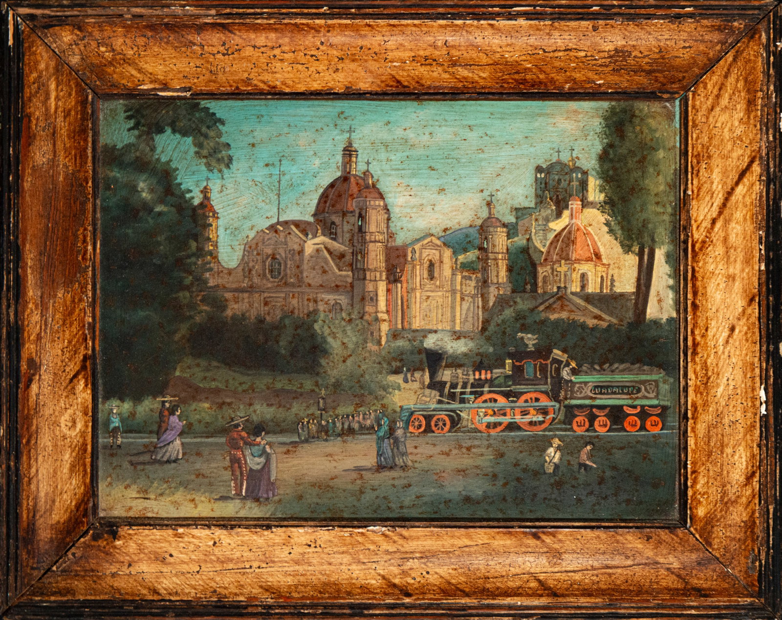 Guadalupe Station. Mexican school. 19th century (1 of 4)