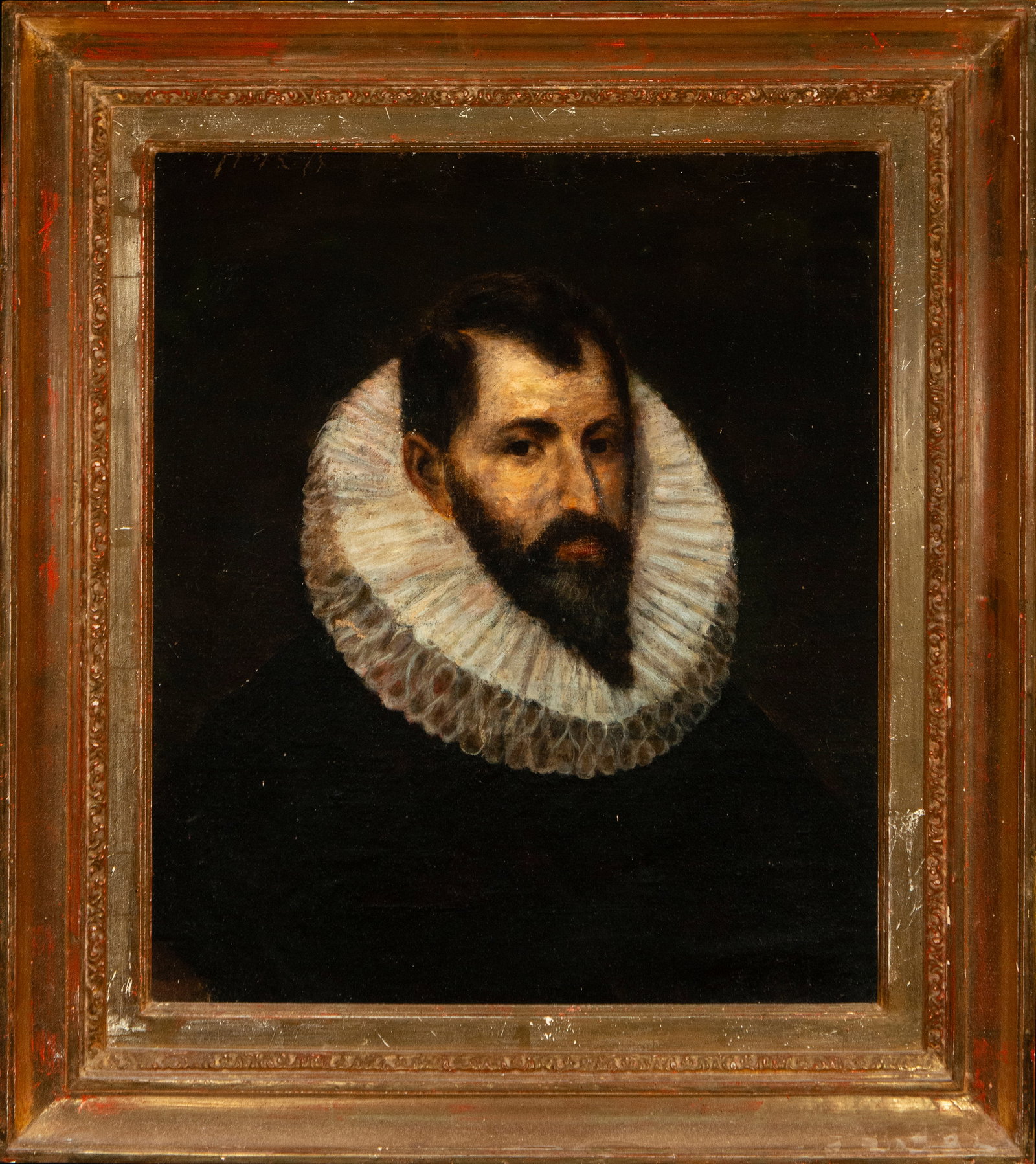 Portrait of a gentleman. Following El Greco. 17th century (1 of 4)