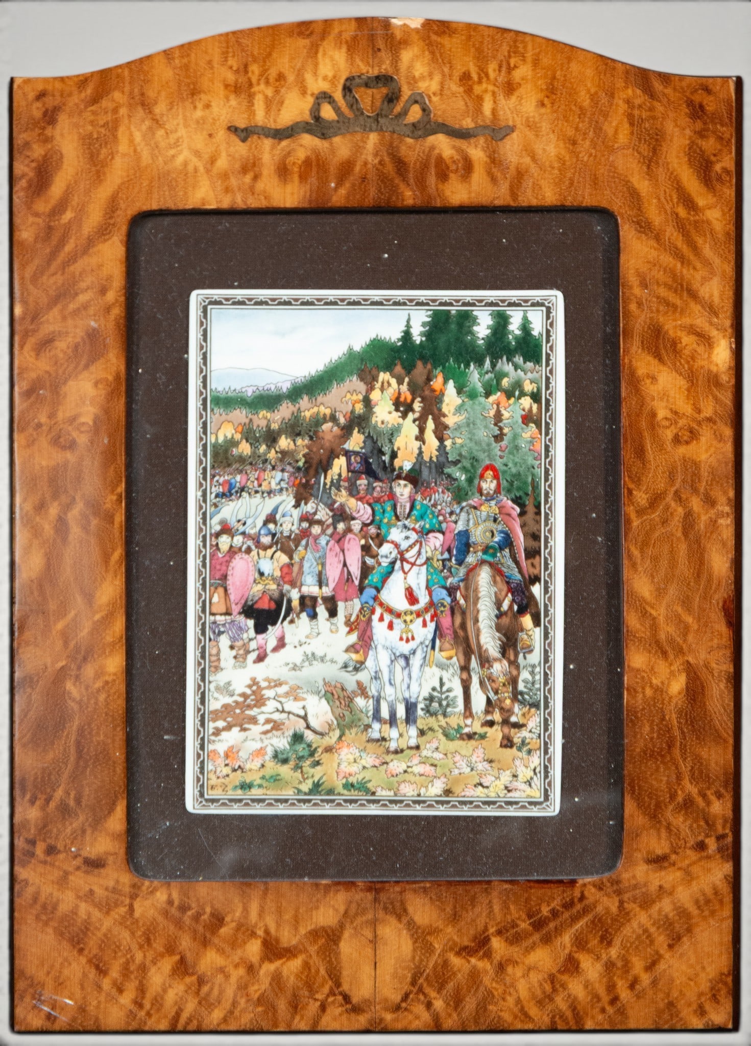 Scene of the Mongolian conquest. 20th century (1 of 5)