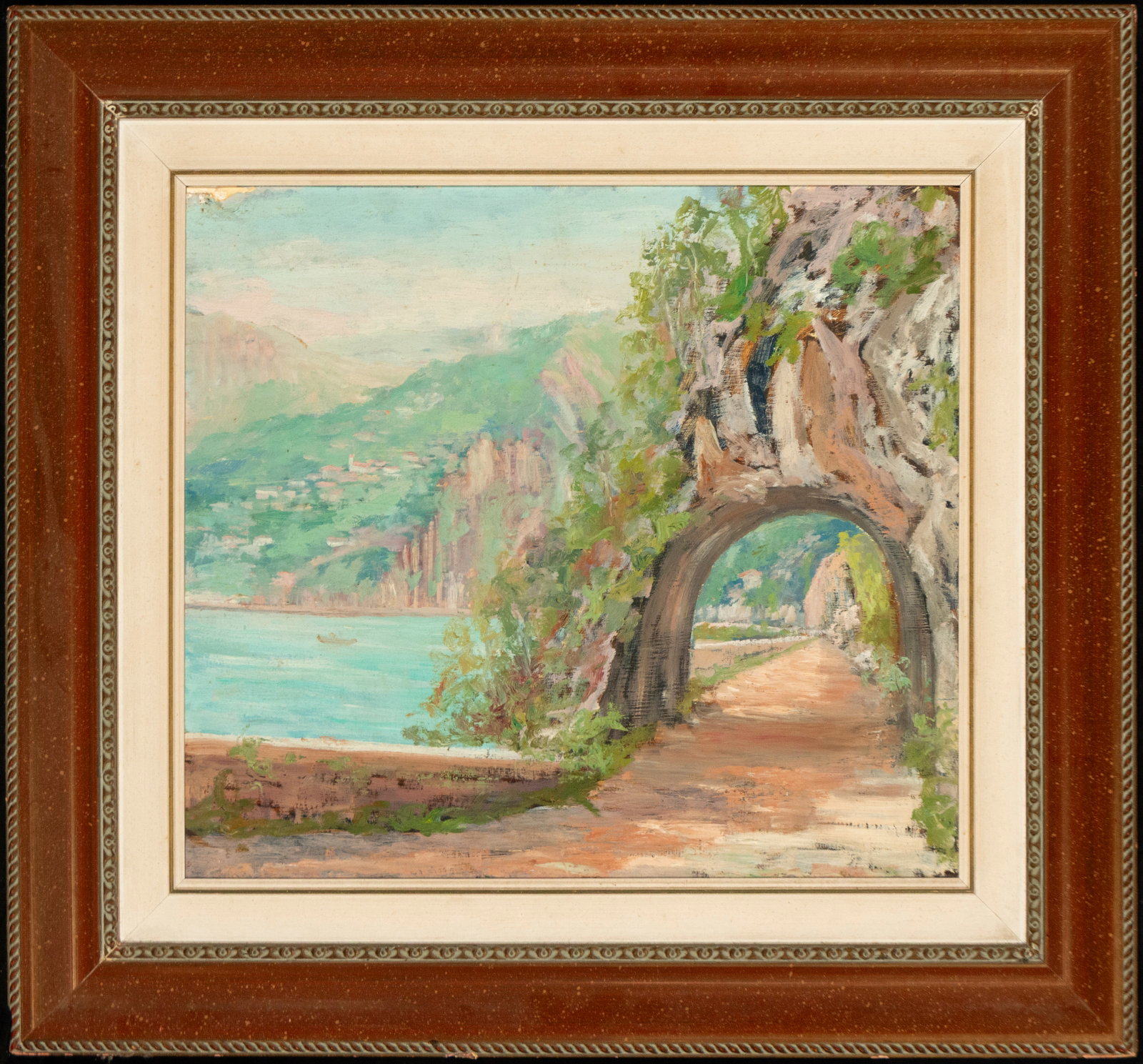 Lakeside landscape. Italian School. 20th century (1 of 5)