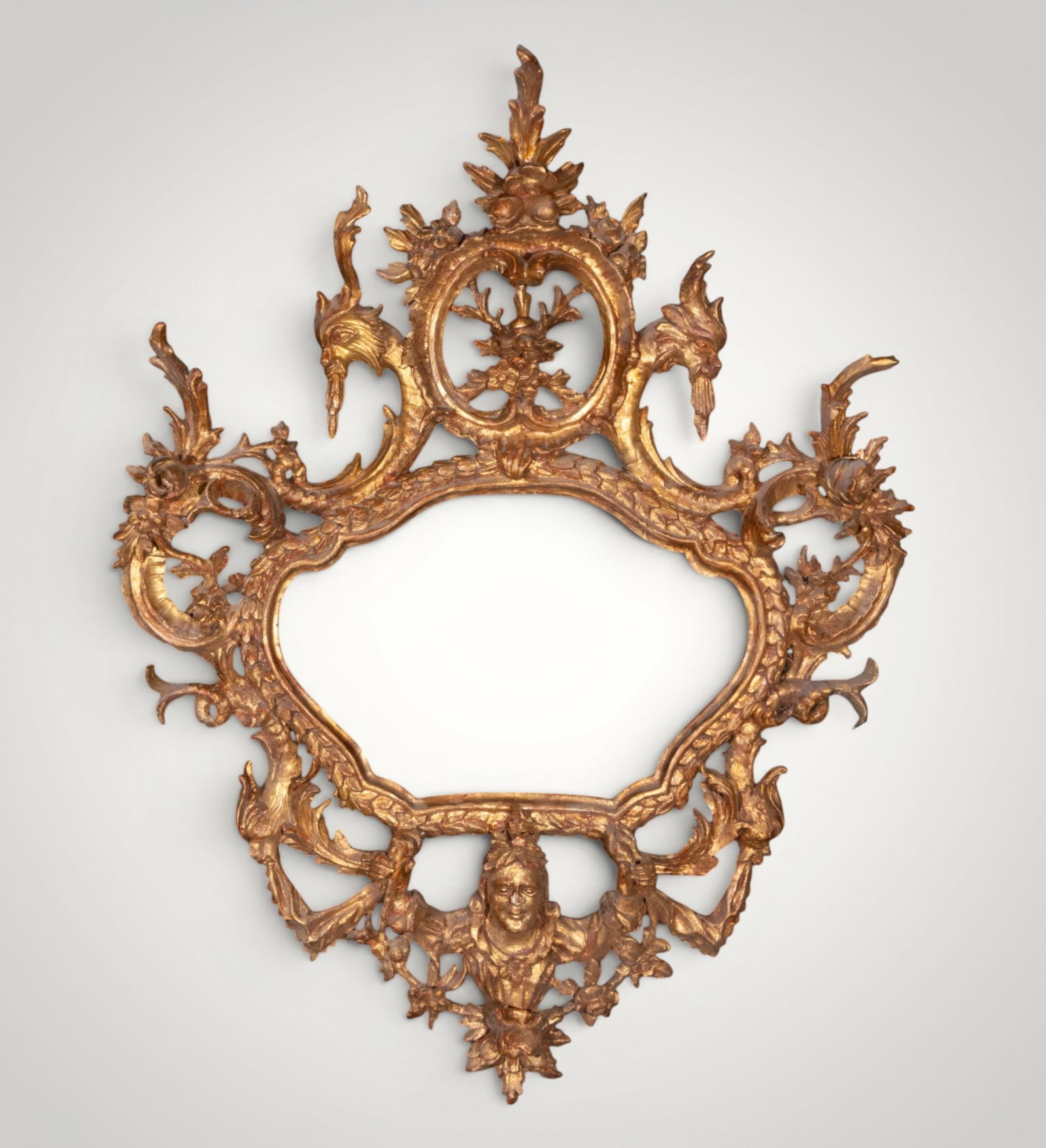 Cornucopia mirror frame for George III, England - 18th century (1 of 9)