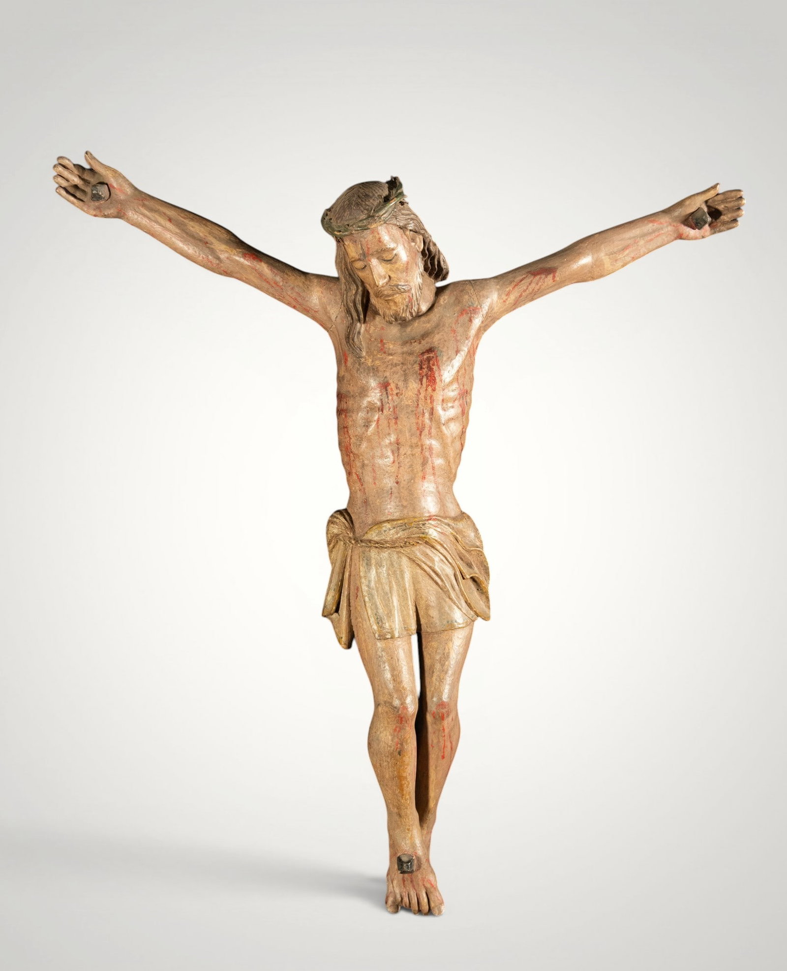 Large Central European Christ of the 16th-17th Century (1 of 7)