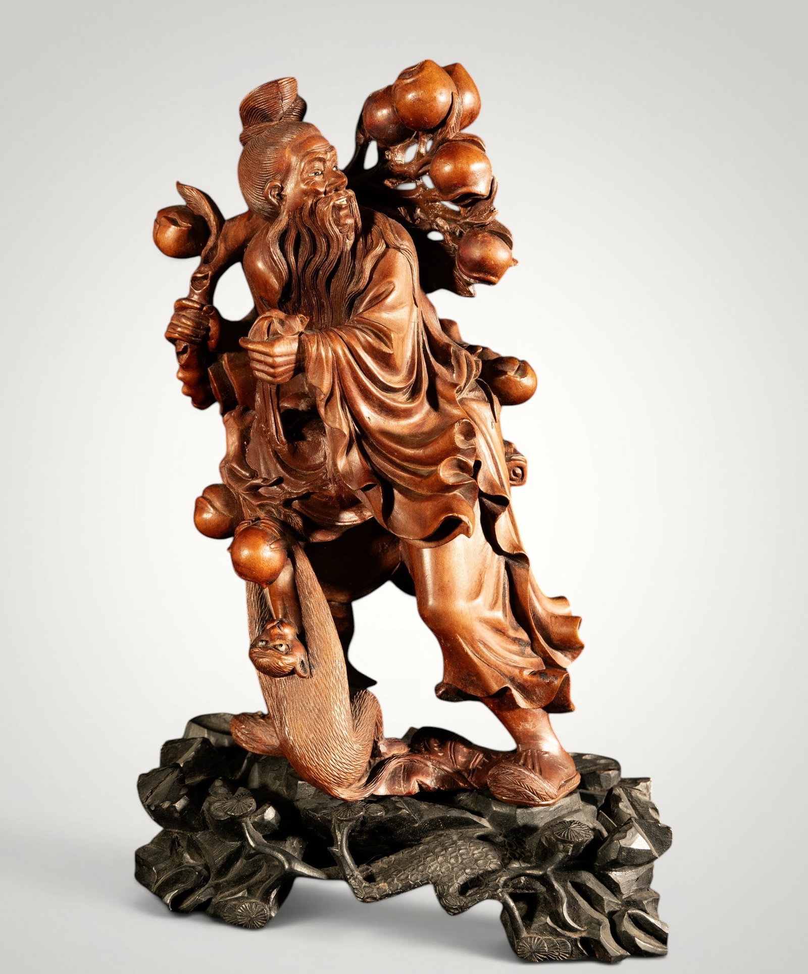 Chinese sage from the beginning of the 20th century: Measurements: 33 x 14 cm