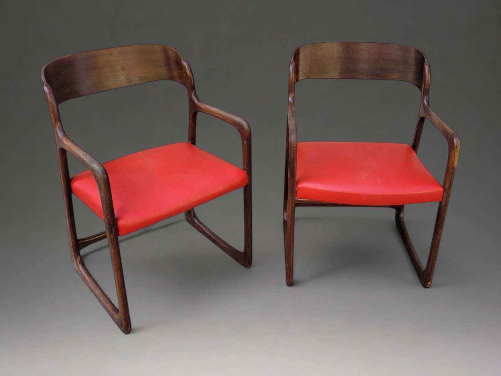 Pair of Baumann chairs, design, 1960s – France (1 of 2)