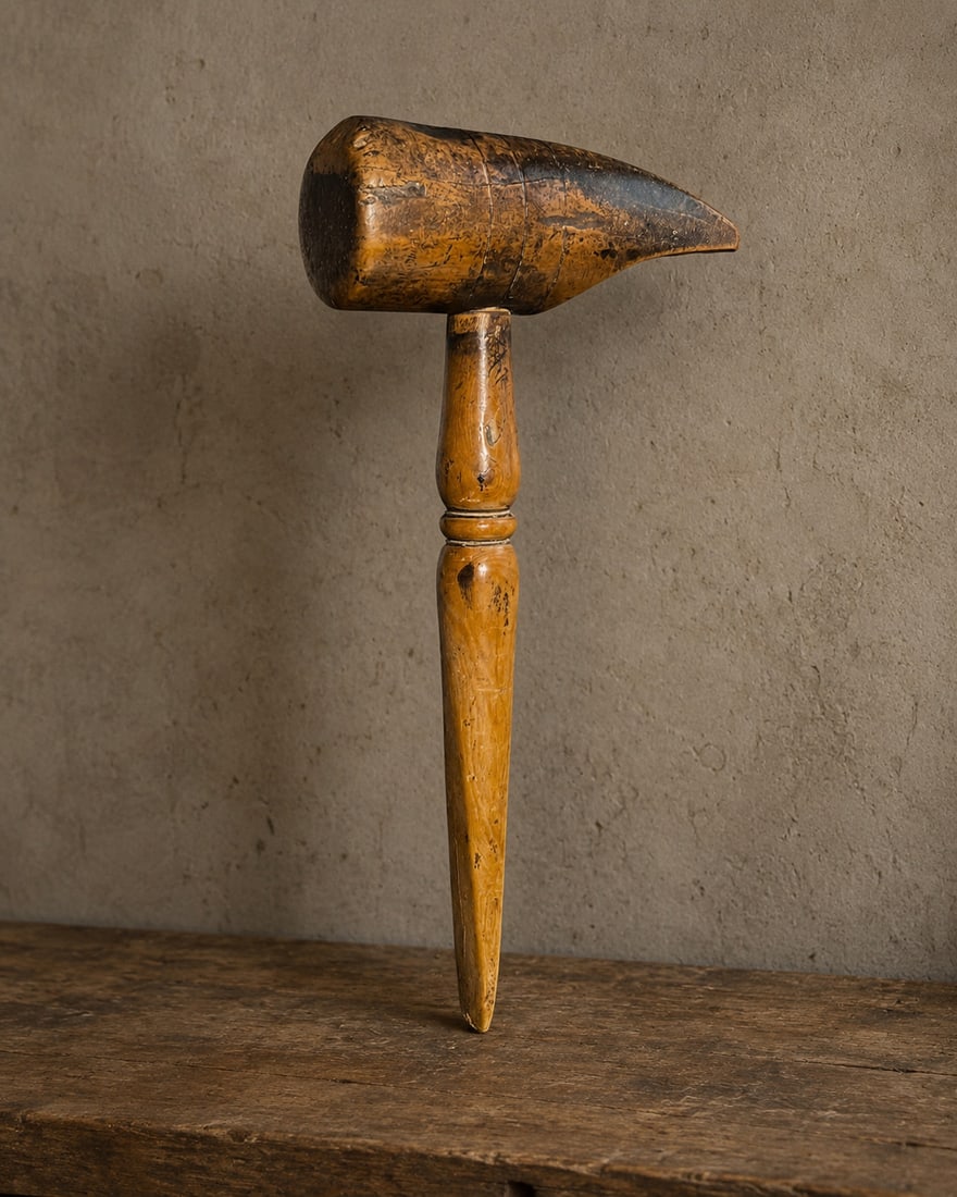 Antique 16th-century auctioneer's gavel (1 of 4)