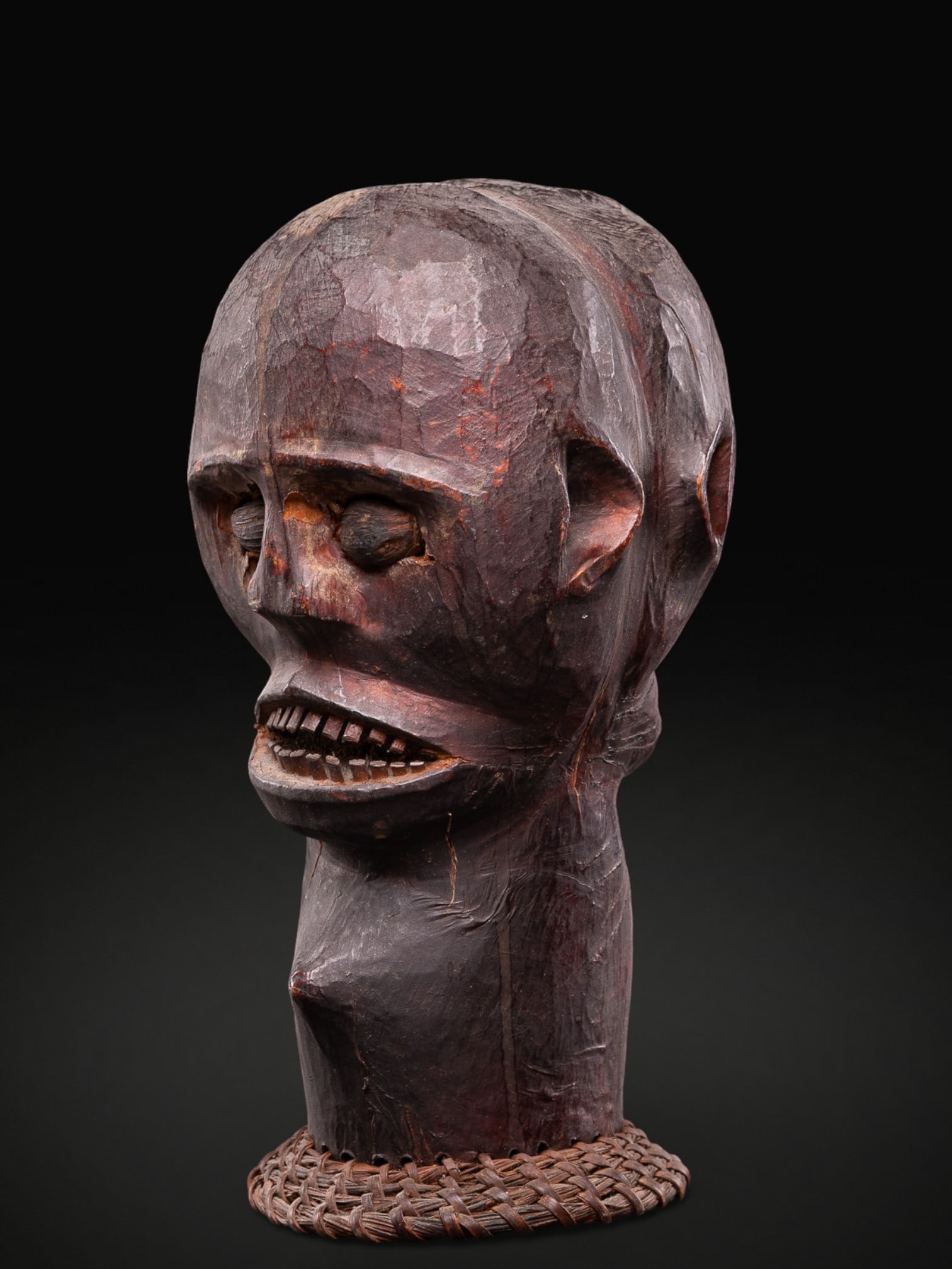 Crested Janus mask. Ejagham Town, Nigeria, 19th–20th century (1 of 8)
