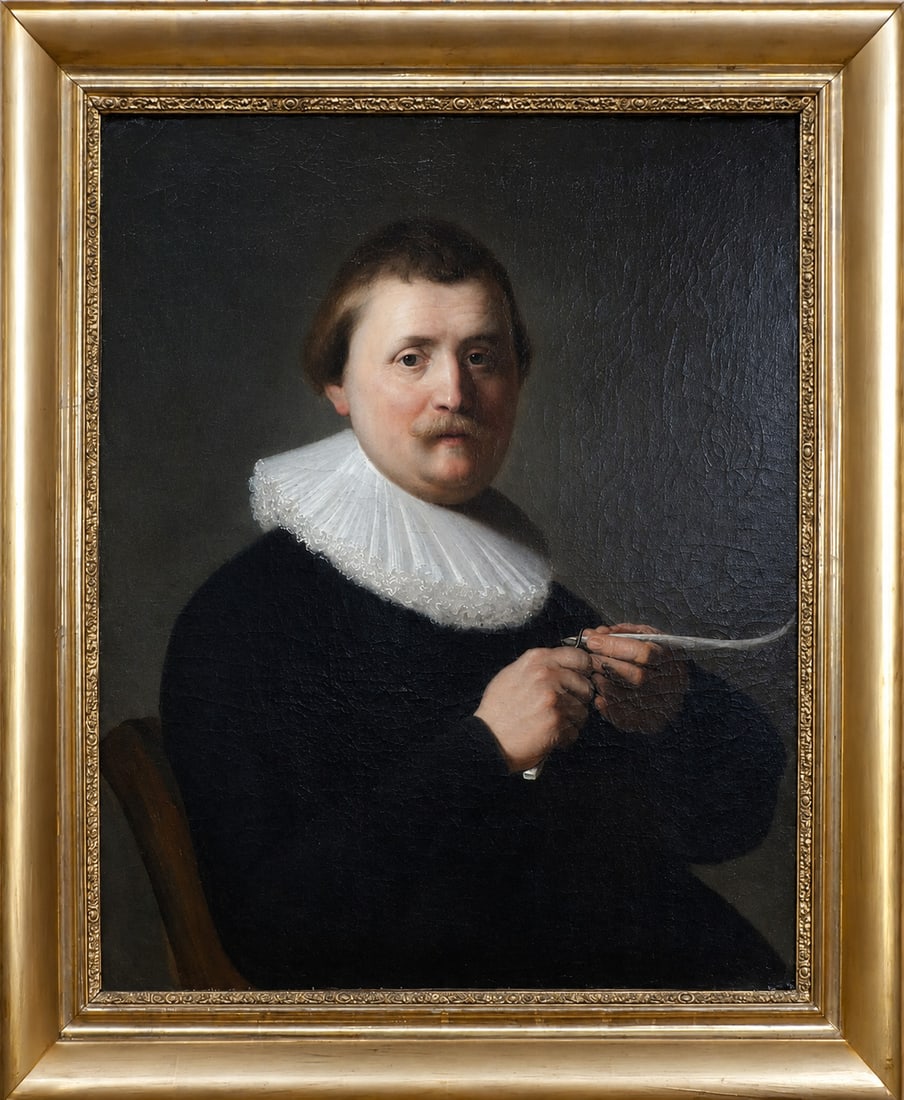 Circle of CASPAR NETSCHER (1635/39-1684), ALLEGORY, 17th century (1 of 8)