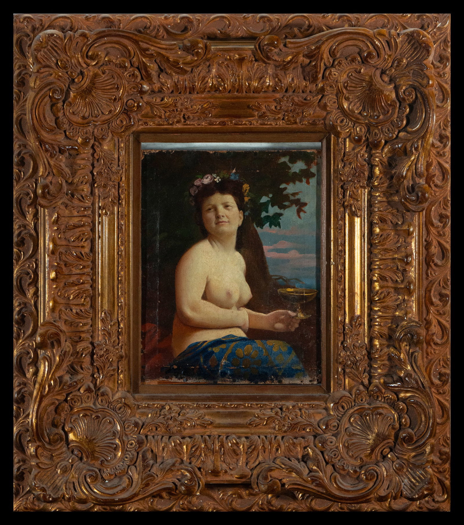 French Romantic School, mid-19th century, 65 x 56 cm (1 of 4)