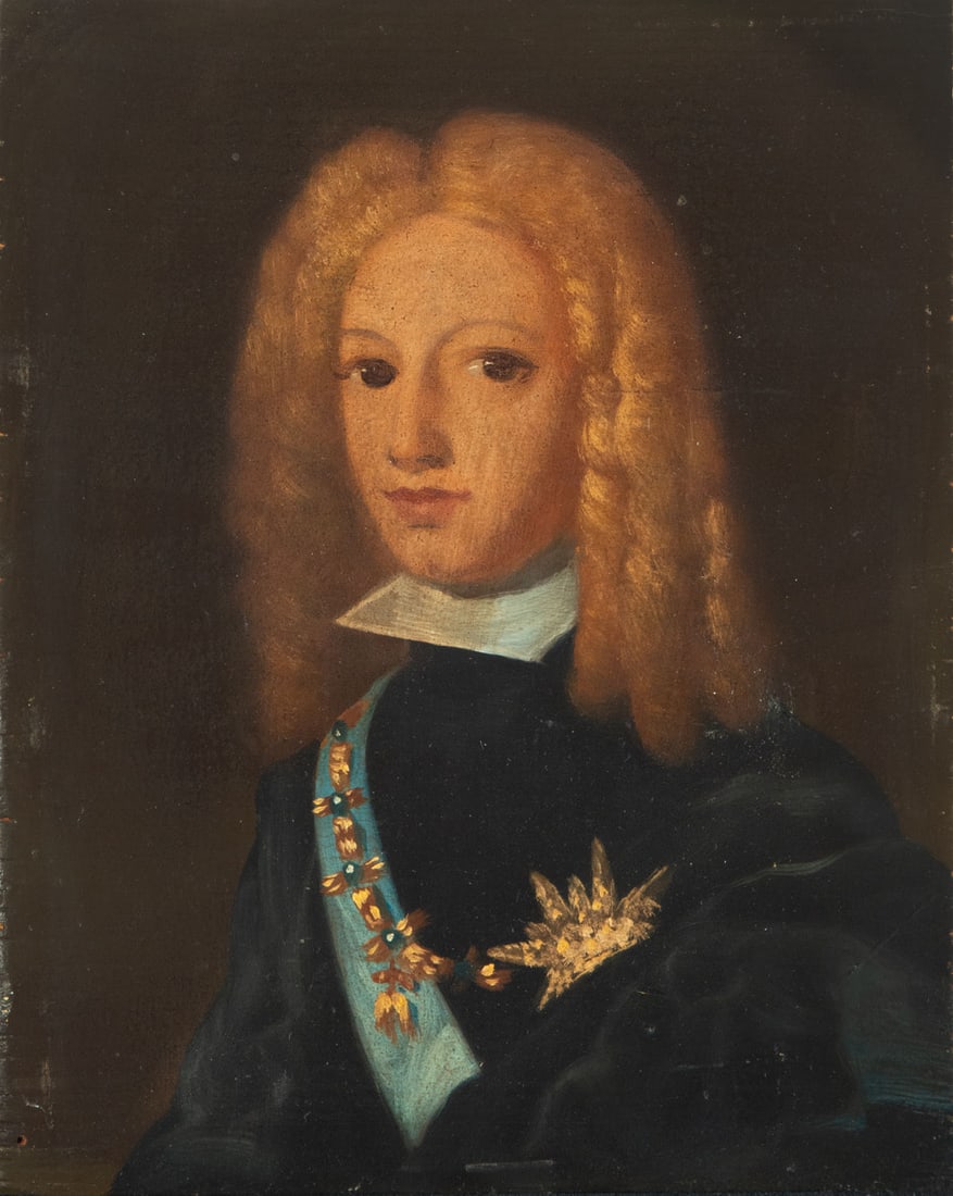 Portrait of King Phillip V as a Kid, Spanish school of the XIX - XX (1 of 4)