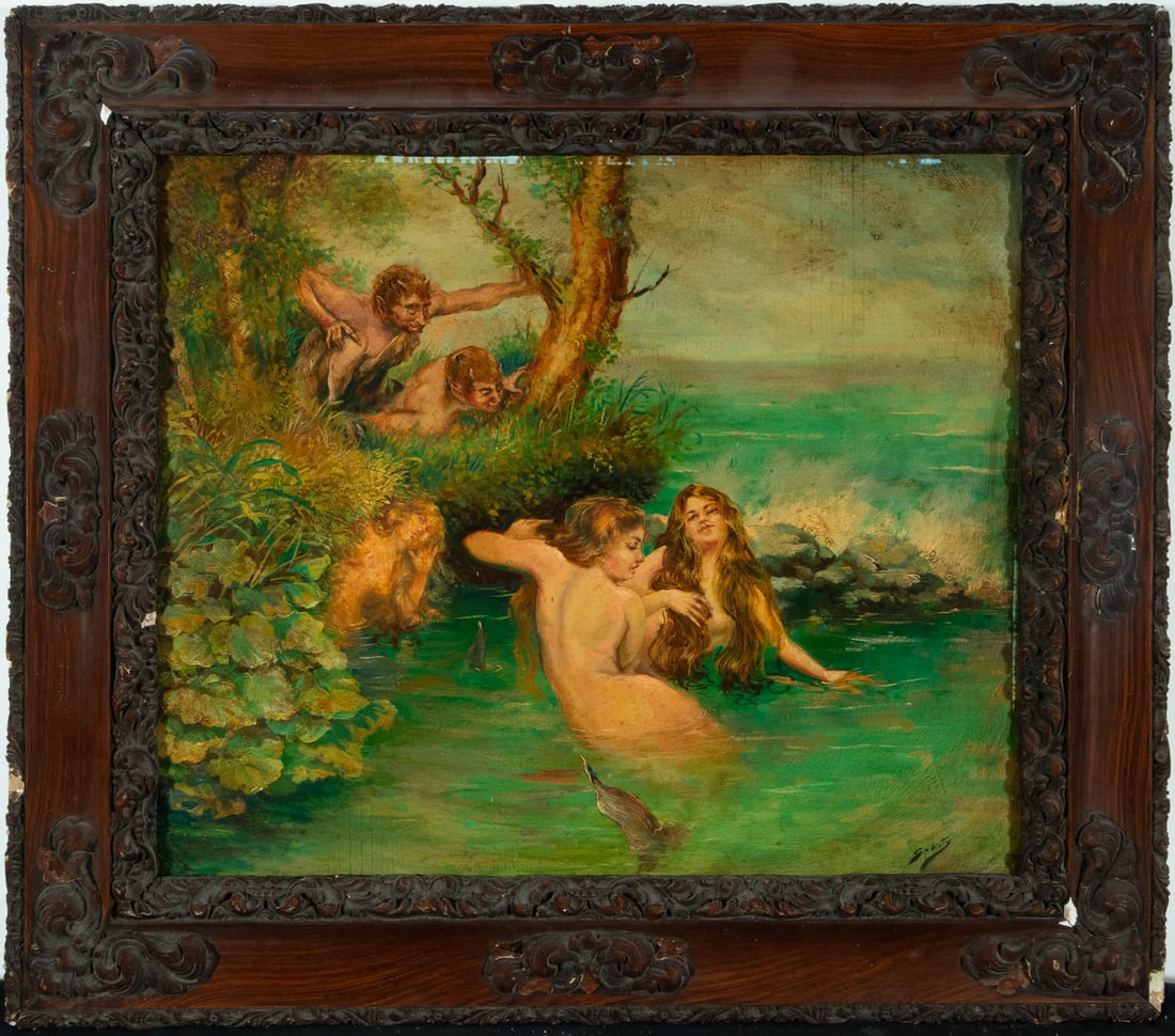 The Bath of Venus, European school of the 19th - 20th century (1 of 6)