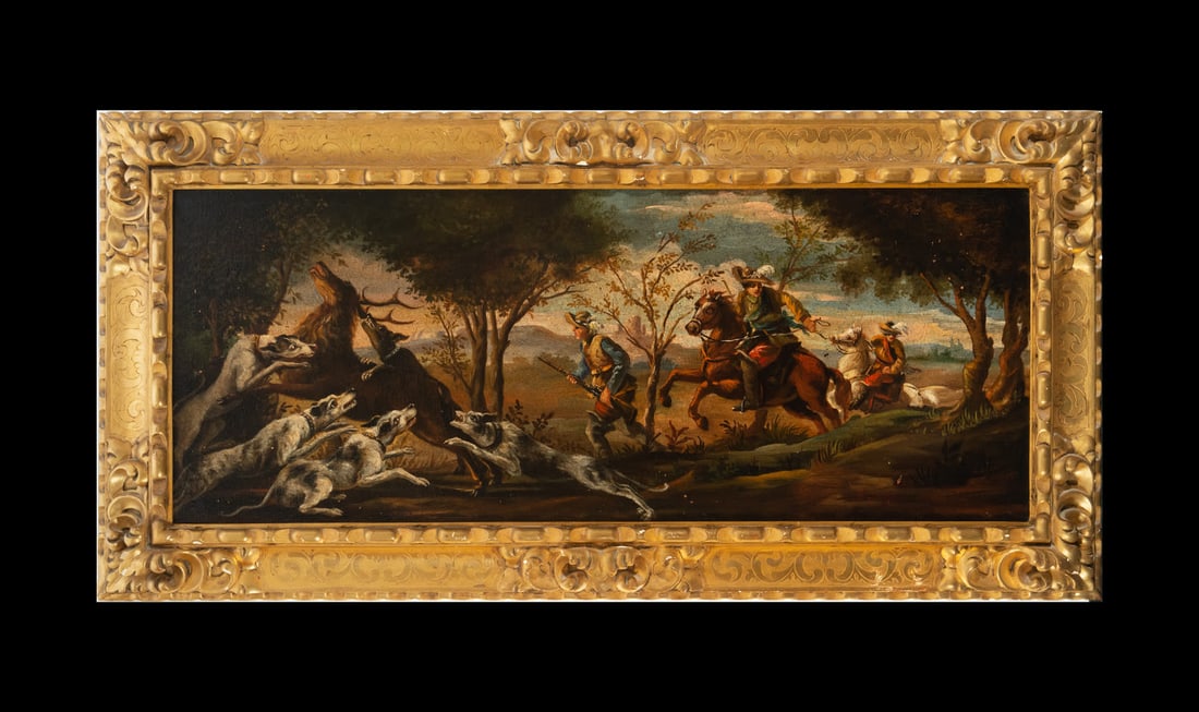 The Deer Hunt, 18th century French school (1 of 7)