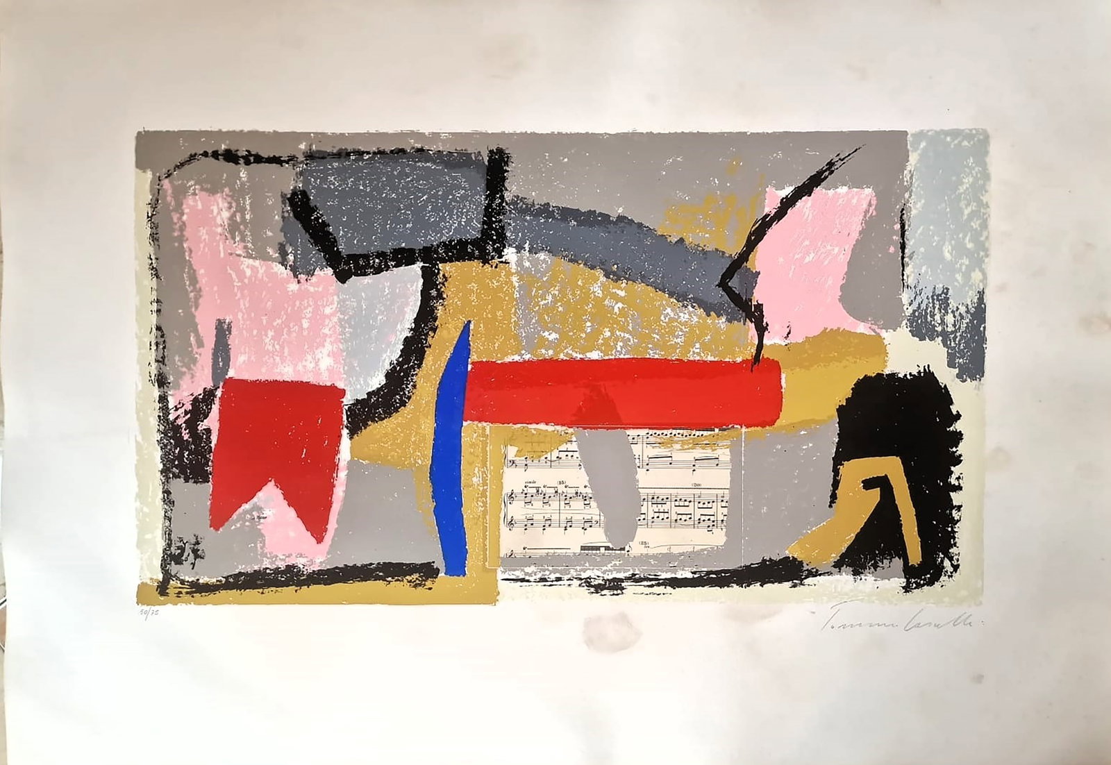 TOMMASO CASCELLA (Rome, 1931 – 2014) – Senza titolo (1960) (1 of 4)