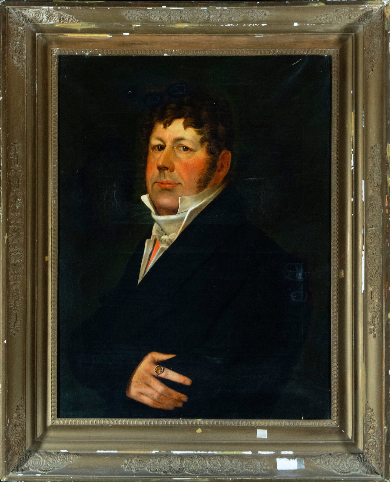 School of Zacarias Gonzalez Velazquez of the 19th century - Portrait of a gentleman (1 of 5)