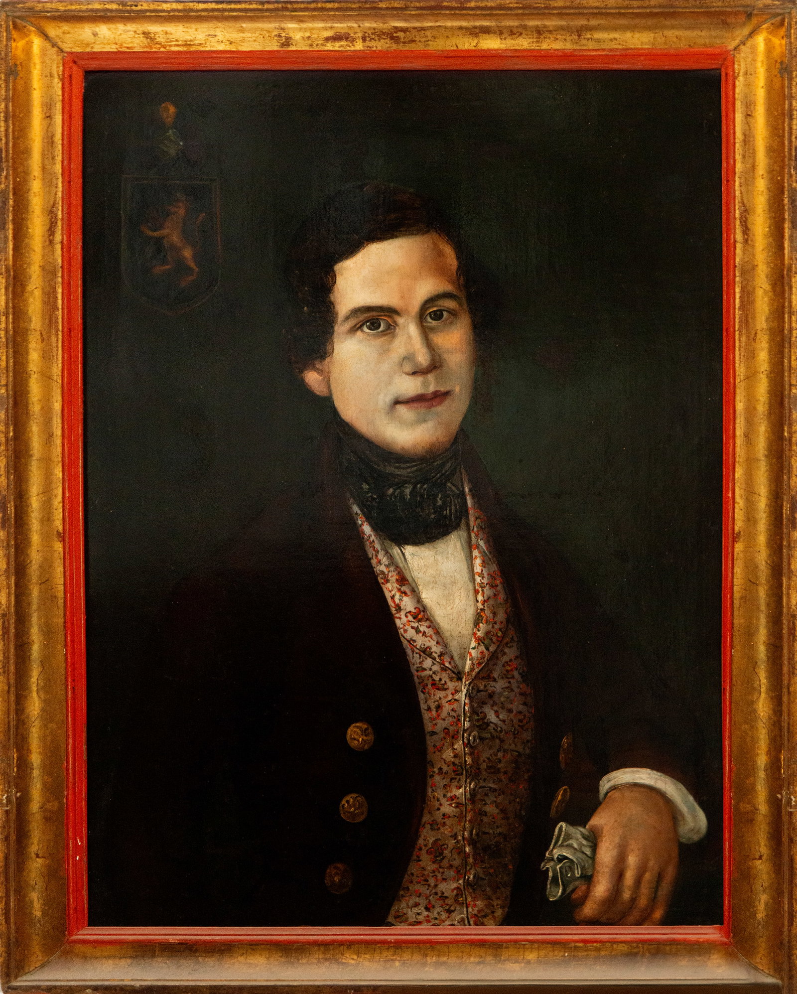 Portrait of a gentleman in the 19th century (1 of 4)
