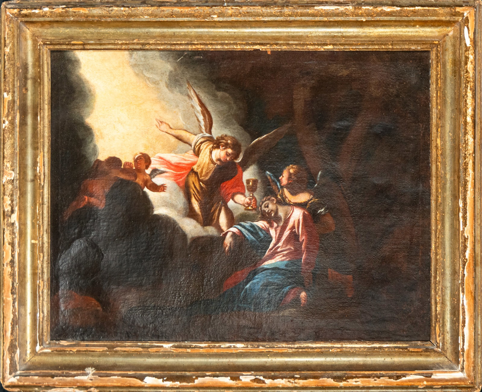 Christ Helped by the Angel - BASSANO CIRCLE - 17TH CENTURY (1 of 6)