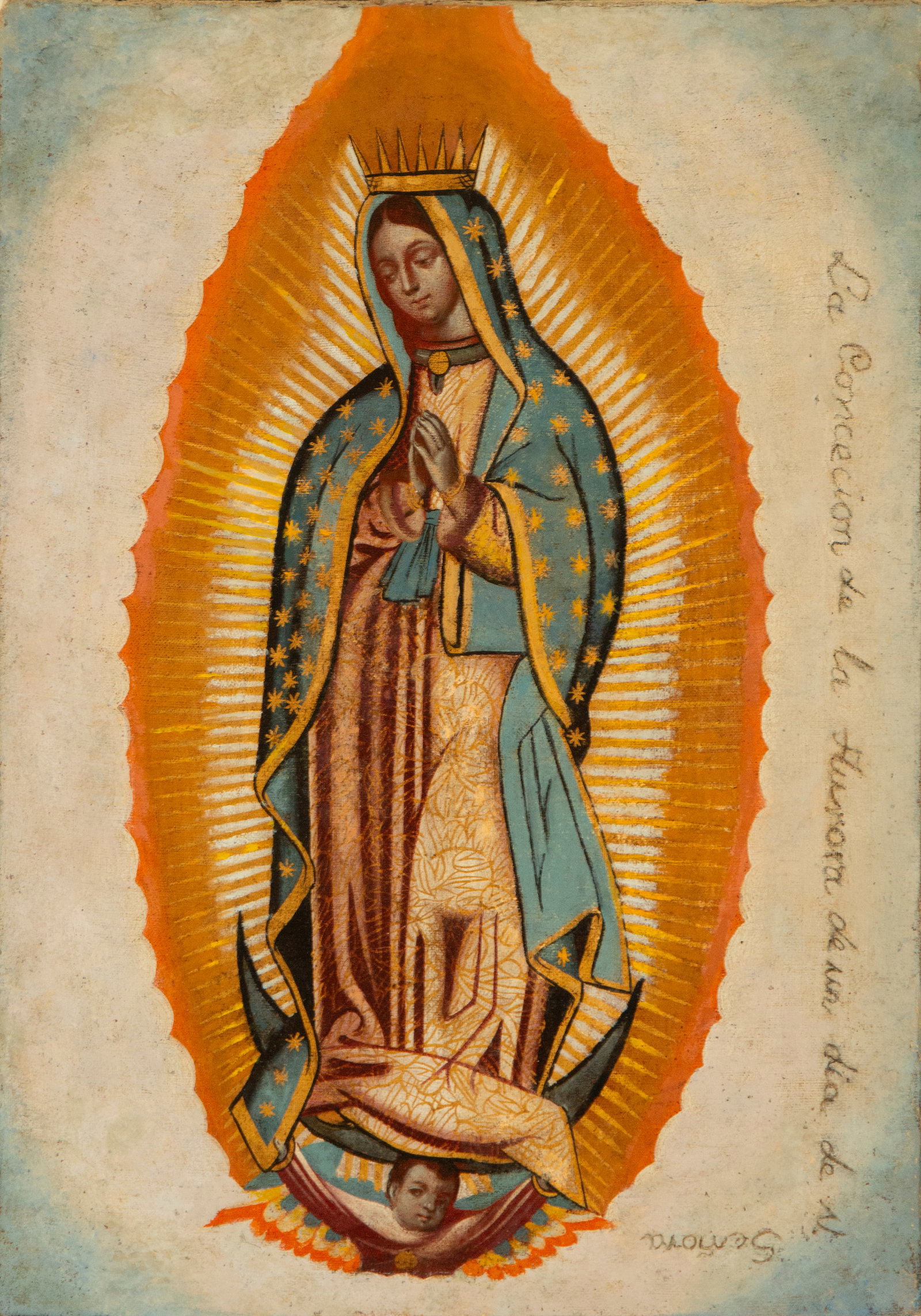 Guadalupe. New Hispanic School. 18th Century (1 of 3)