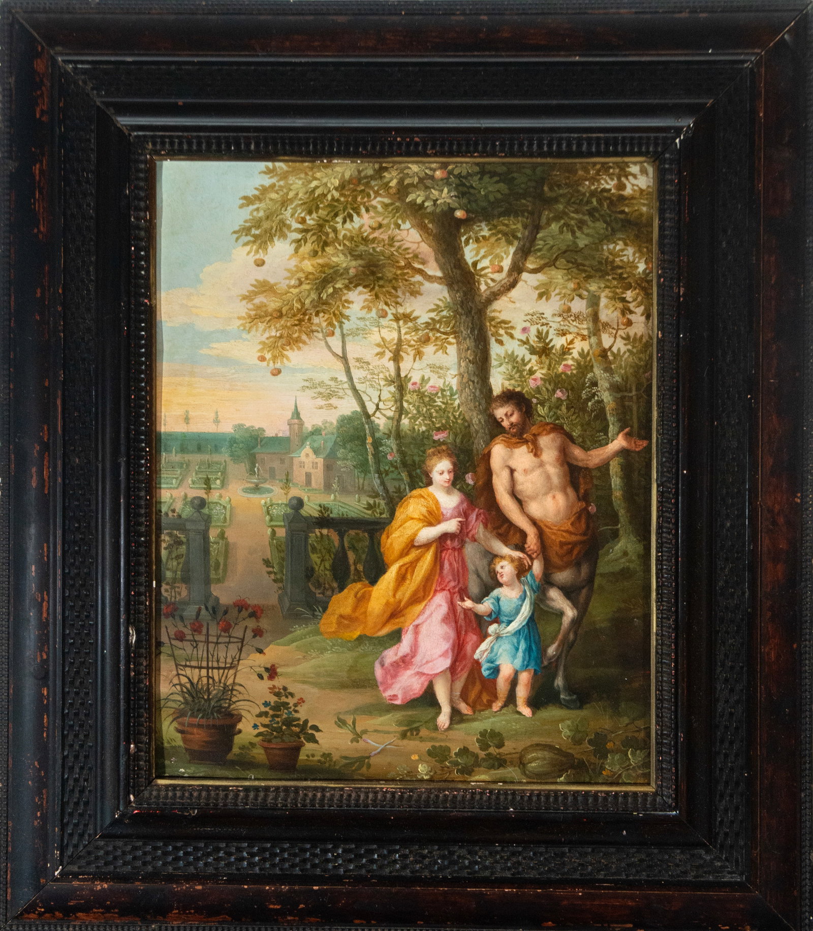 Exceptional 17th Century French Oil on Copper attributed to Hendrick Van Balen: Oil on copper. Dimensions 46 x 38 cm and 70 x 61 cm. Provenance: important private collection.