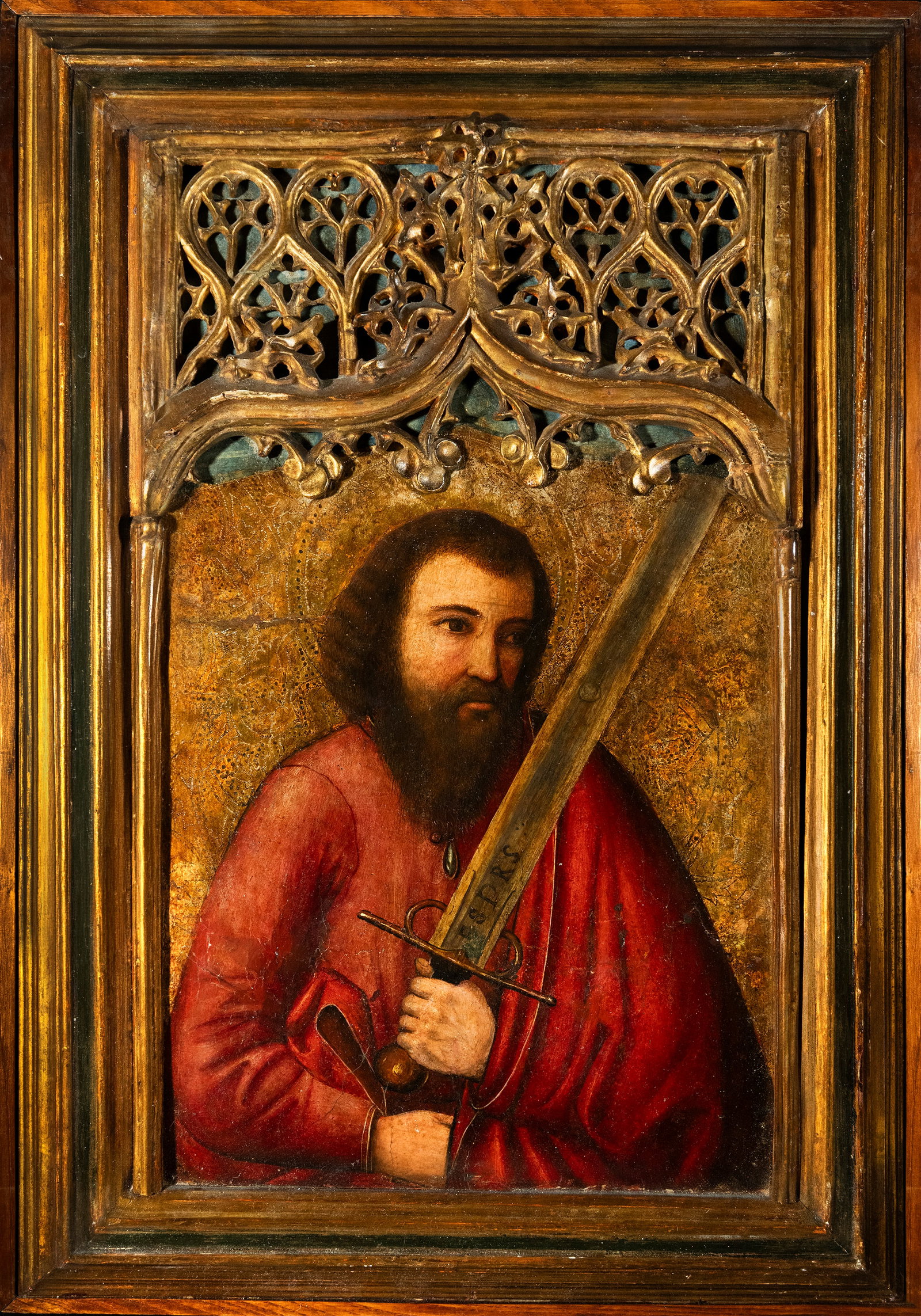 Valencian or Catalan Gothic Master from the 15th C - Saint Paulus (1 of 10)