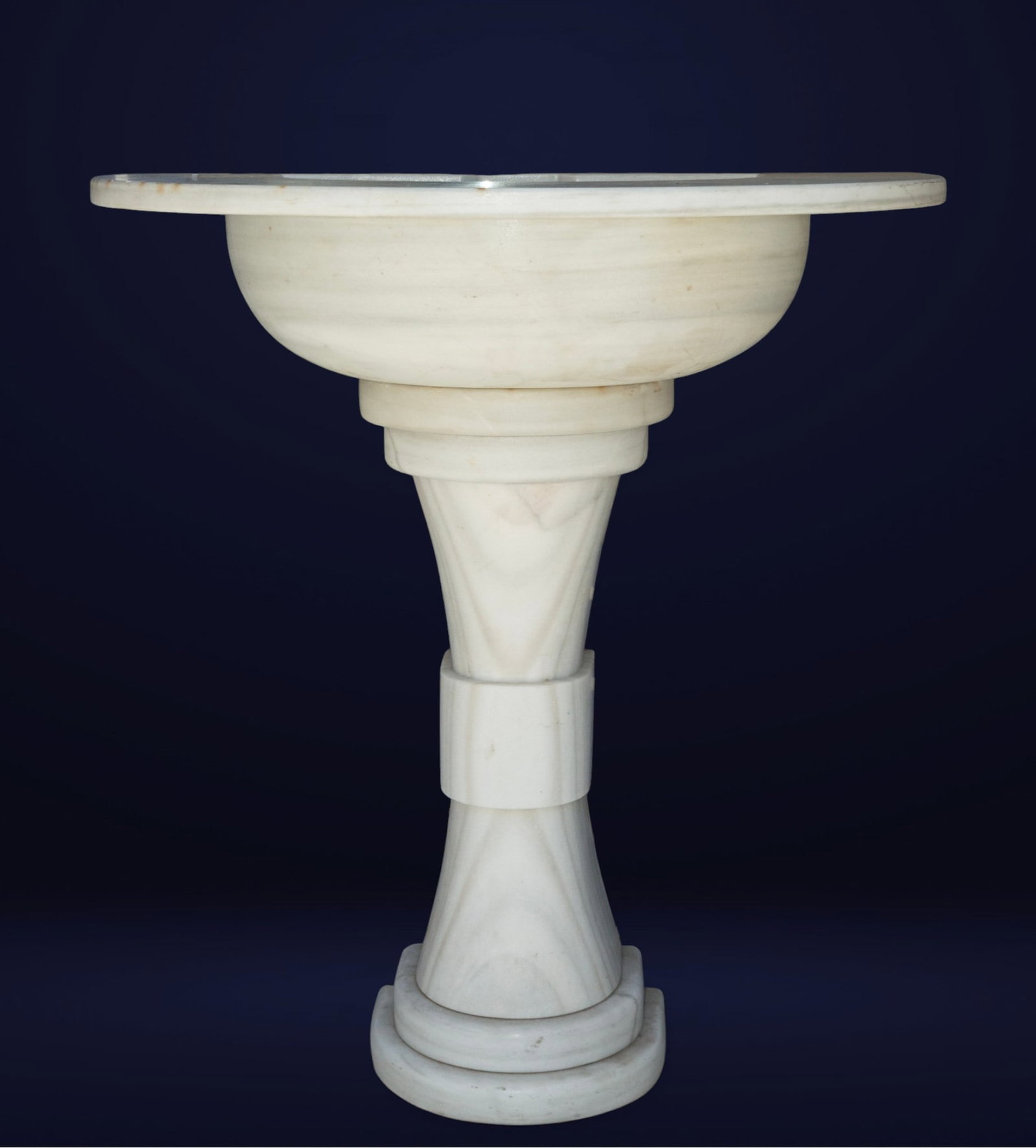 Baptismal font, Italy - Marble, 19th century (1 of 2)