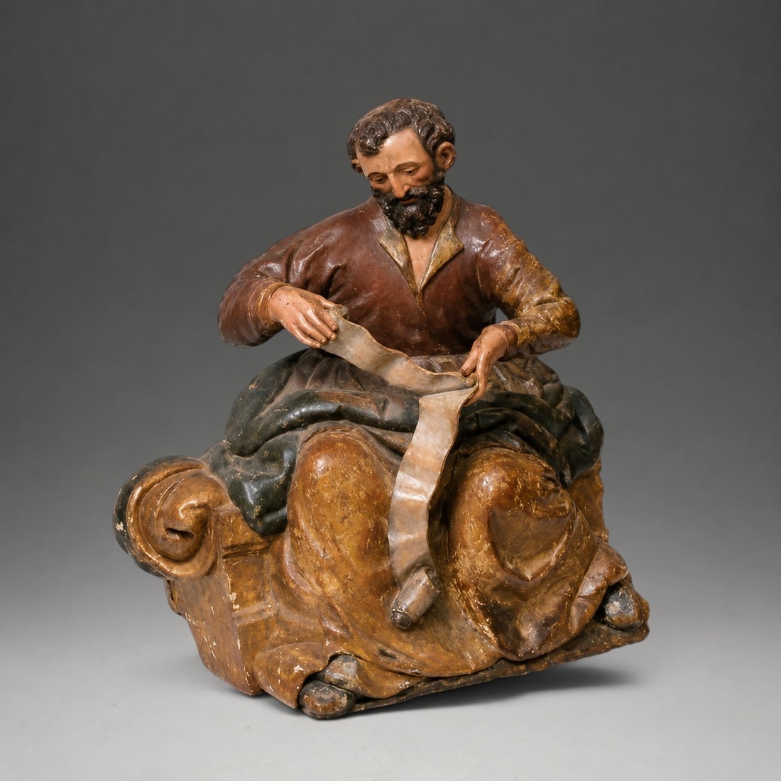 CIRCLE OF JUAN DE ANCHETA (Azpeitia, c. 1533 – Pamplona, ??1588) - Saint Isaiah. Spanish (1 of 1)