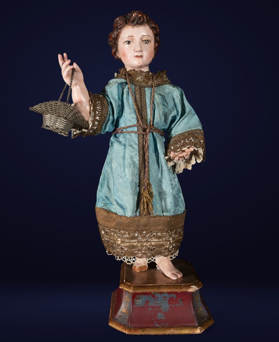 Vinegar boy from the 17th and early 18th centuries: Size. Measurements: 65 cm x 34 cm x 29 cm