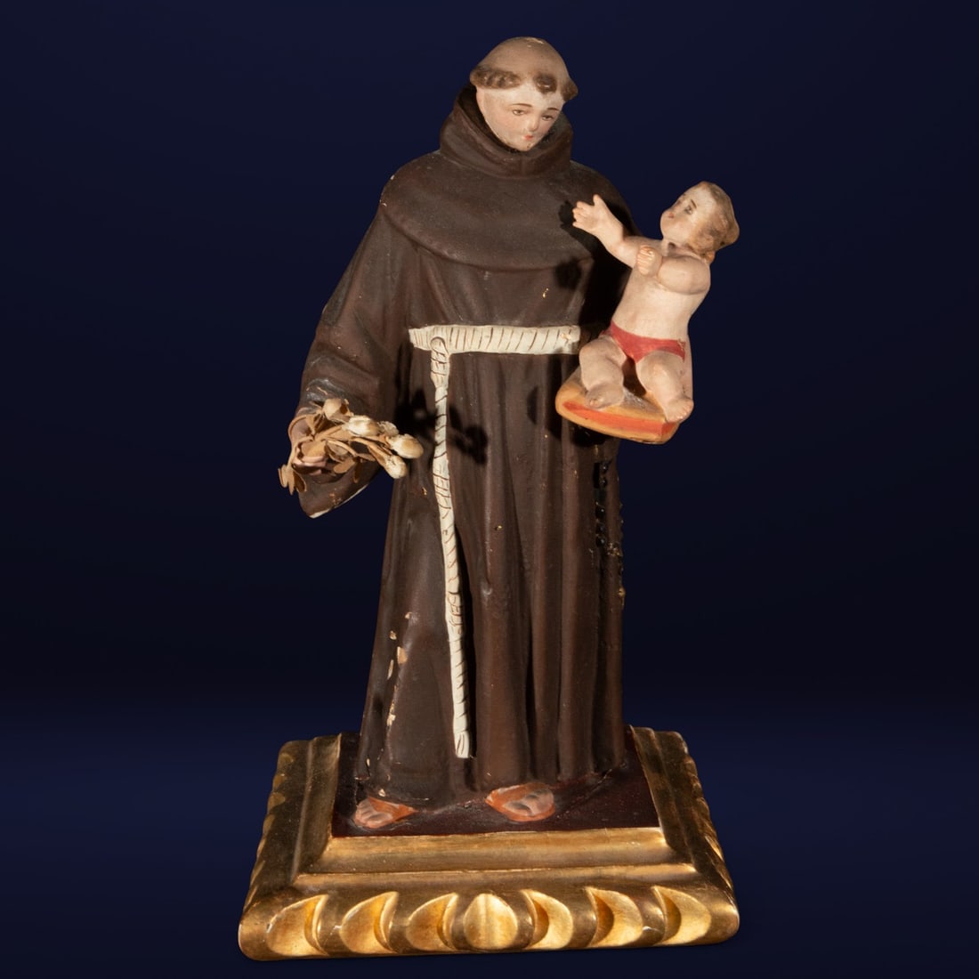 Sculpture of Saint Anthony, early 19th century (1 of 8)