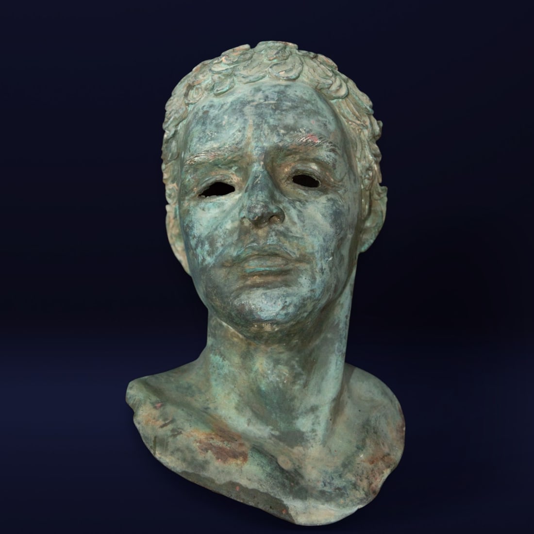 Bronze sculpture bust, 19th century, early 20th century (1 of 4)