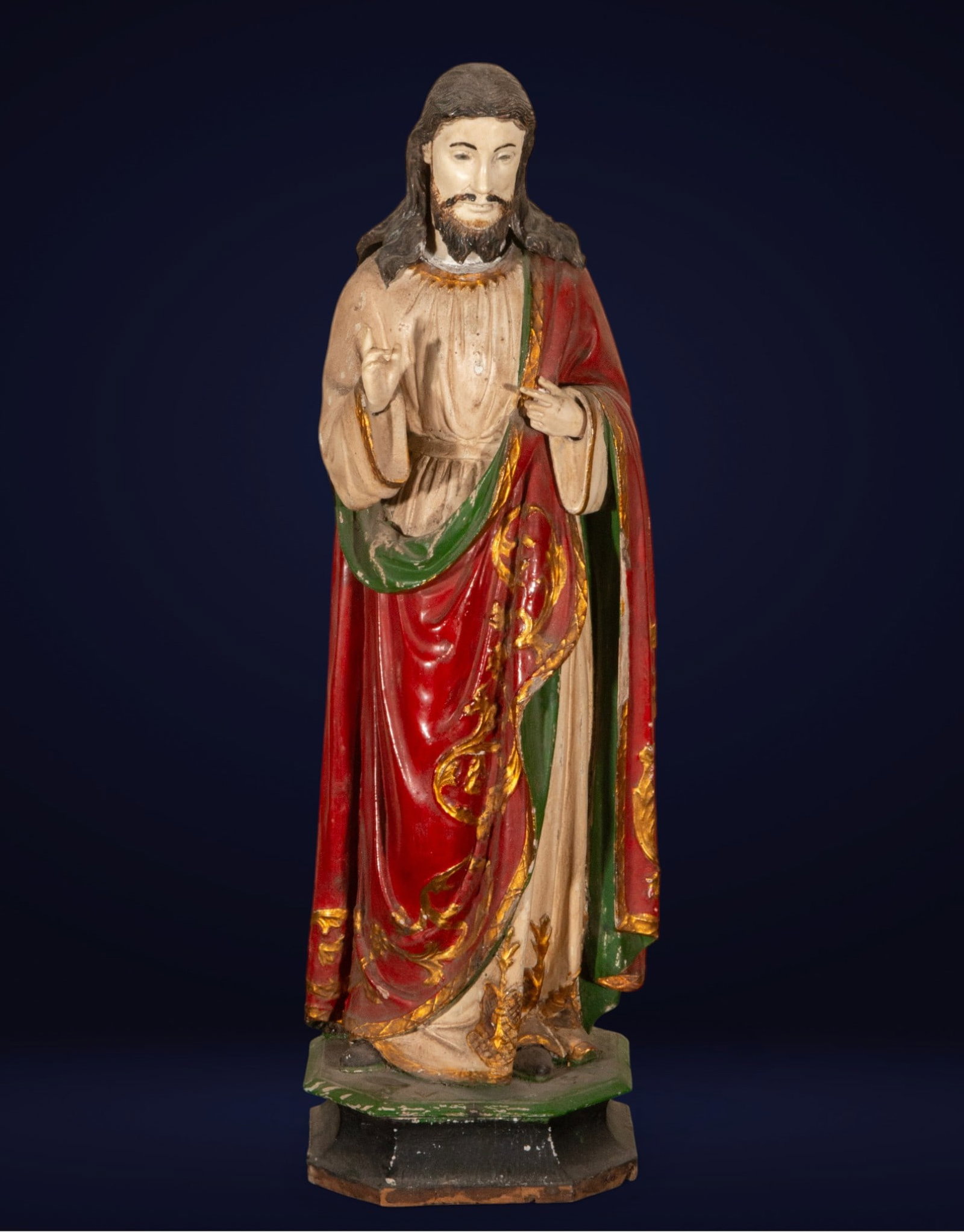 Christ the Savior, colonial school, Goa, 18th century (1 of 2)