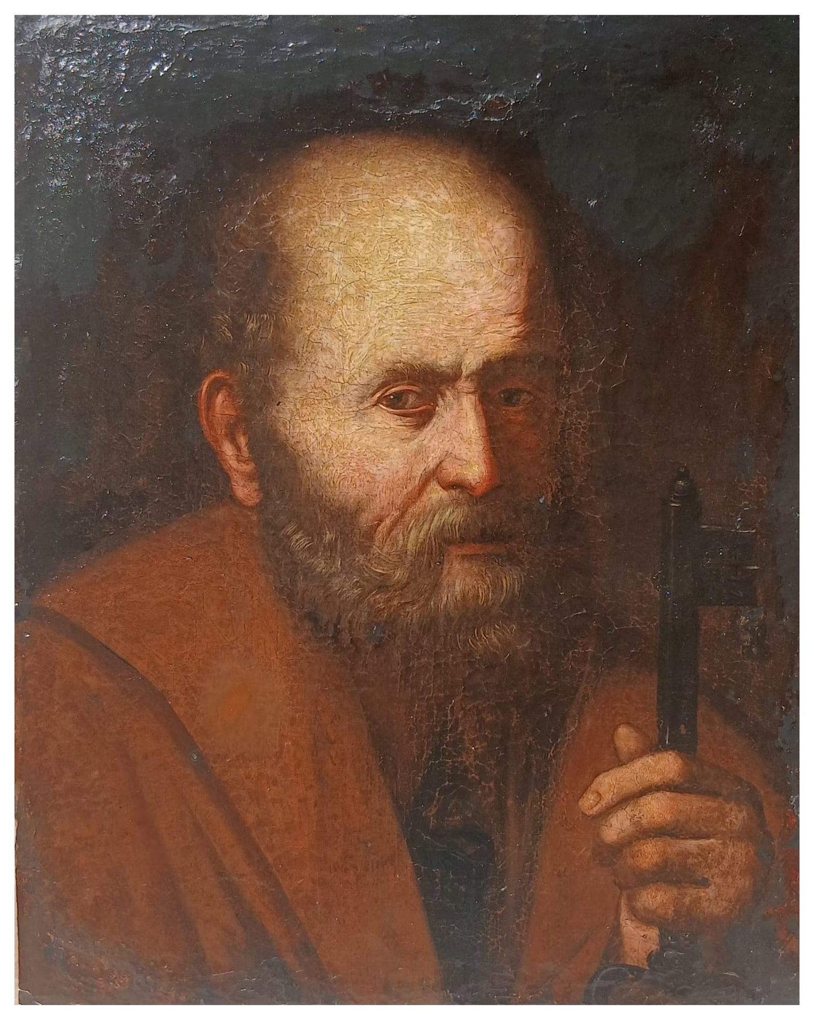 PIETRO NOVELLI (Monreale, 1603 – Palermo, 1647) - Saint Peter (1 of 3)