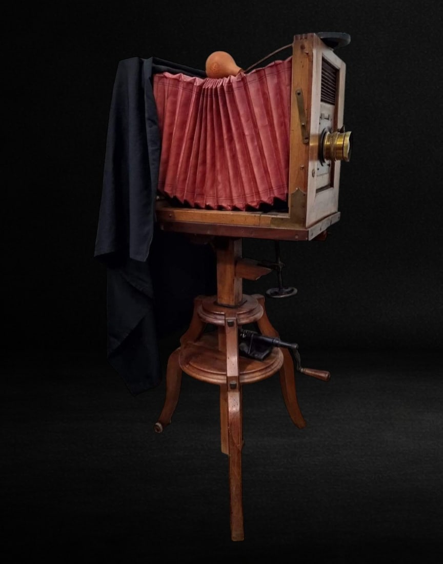 LAMPERTI E GARBAGNATI – ZEISS Optical bench with Zeiss lens, first half of the 20th century (1 of 5)