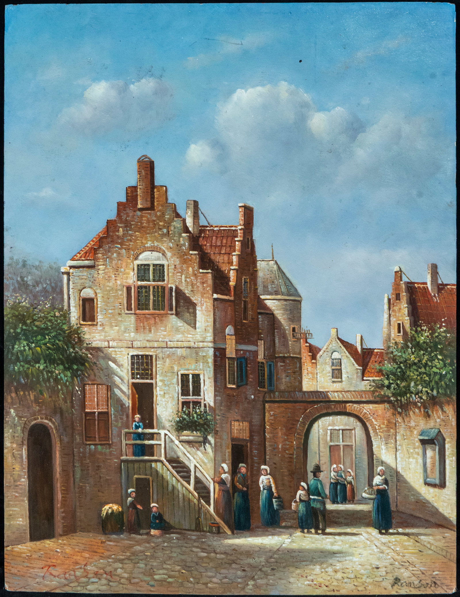 20th Century European School - signed Ronson: Measurements: 41 cm x 31 cm.