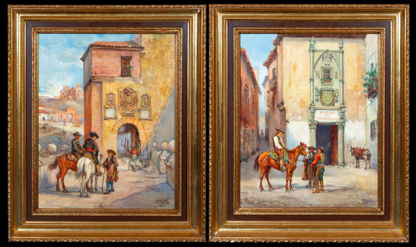 Partner of Emilio Poy Dalmau. Madrid, 1876, doc. 1948: Measurements: 50cm x 39cm; 67cm x 56cm.