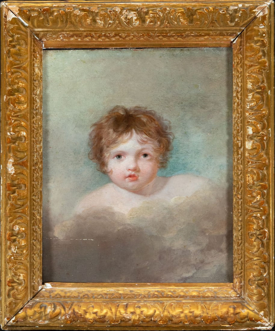 Cherub, 18th century French school (1 of 3)