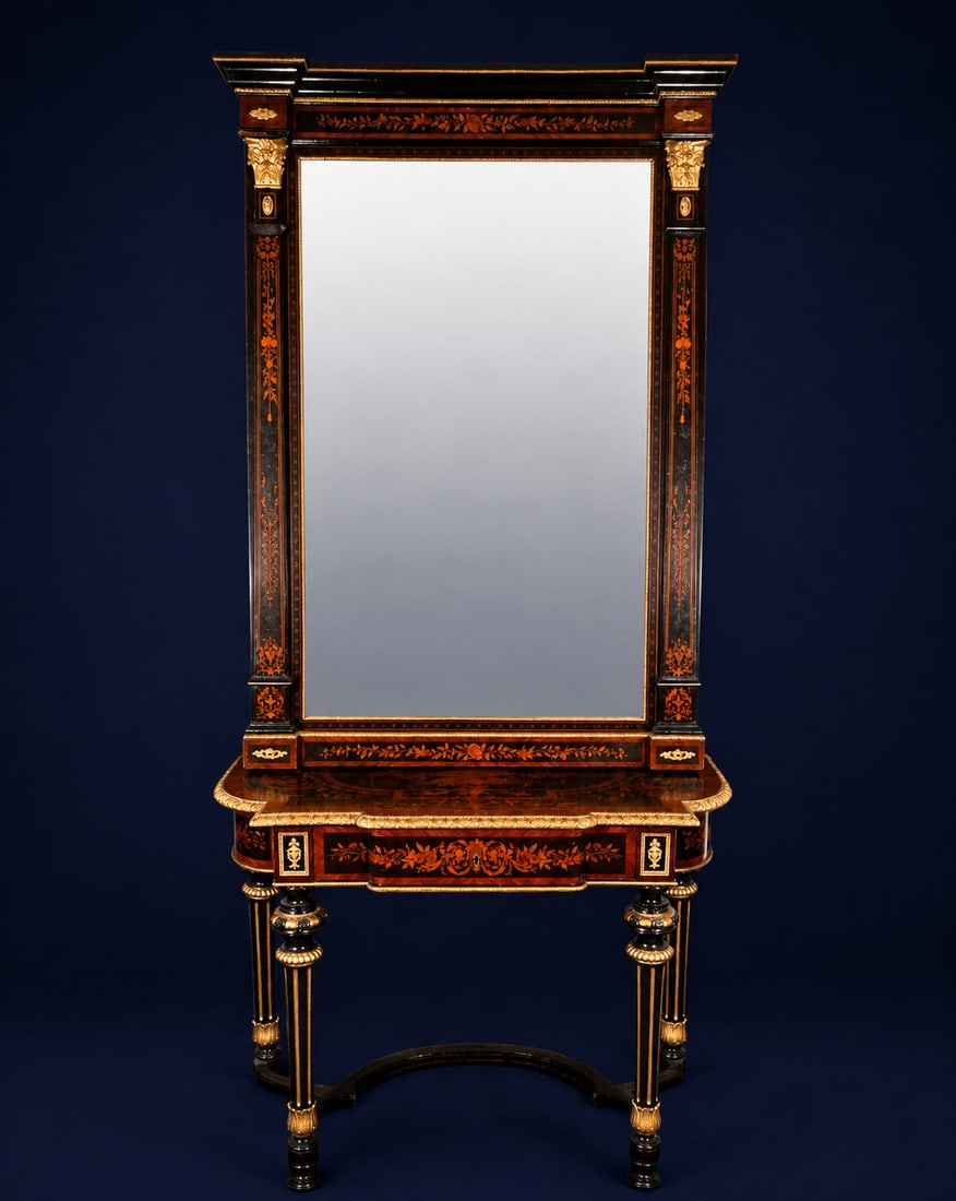 Tabletop furniture - Based on the design of Mathieu Befort (1813-1880) (1 of 2)