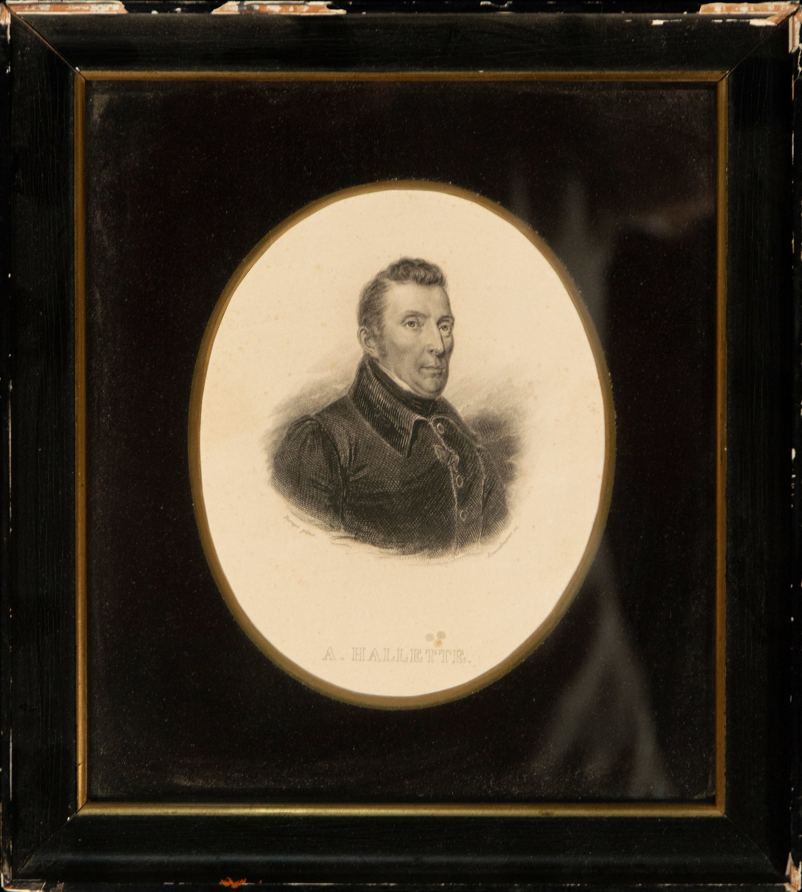 Engraved portrait of Olivier de Serres, French School, 19th Century (1 of 2)