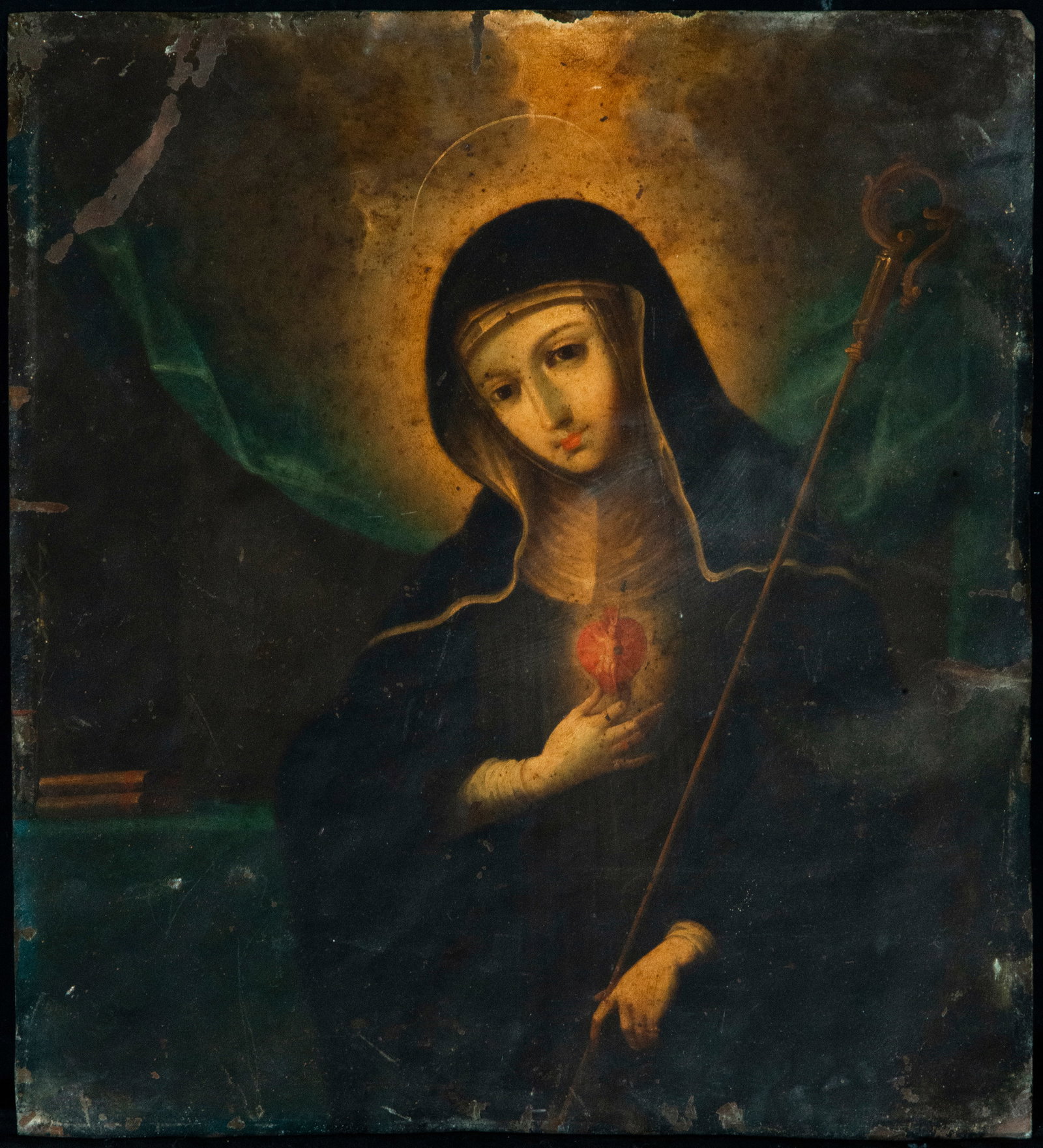 Sacred Heart of Mary, Colonial School, 18th Century (1 of 3)