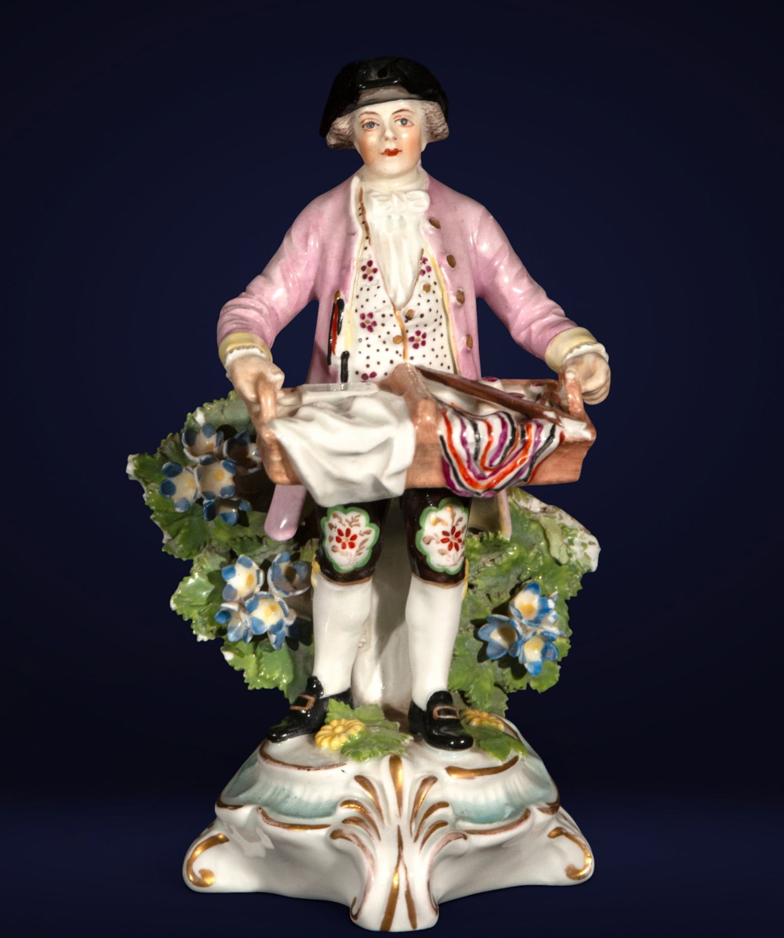 French porcelain figurine, French School, 20th century (1 of 2)