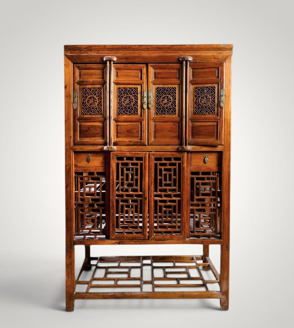 IMPORTANT CHINESE WARDROBE, QING DYNASTY, 19TH CENTURY – CHINA (1 of 2)