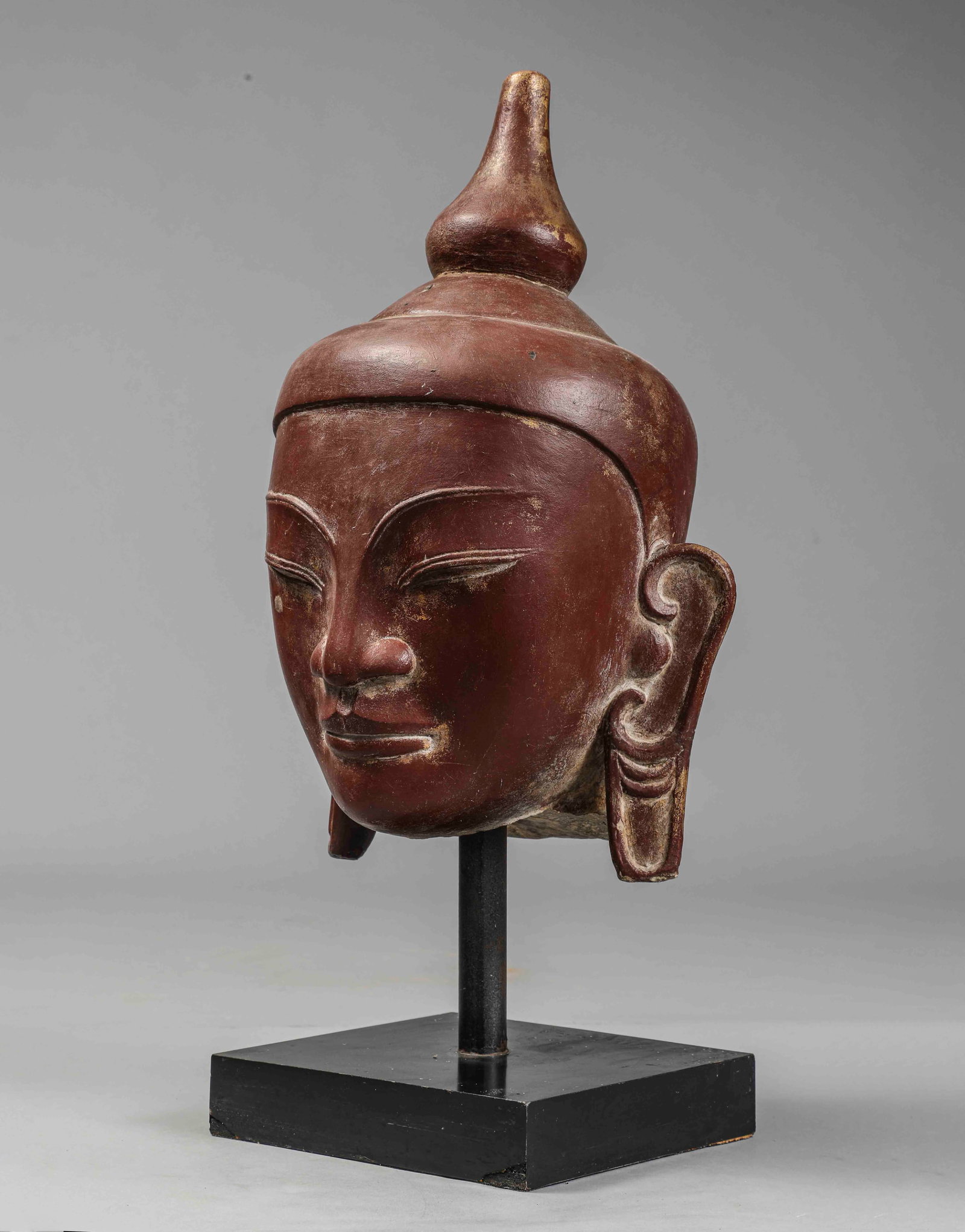 Buddha head, Burmese School of Pagan, 16th century (1 of 7)