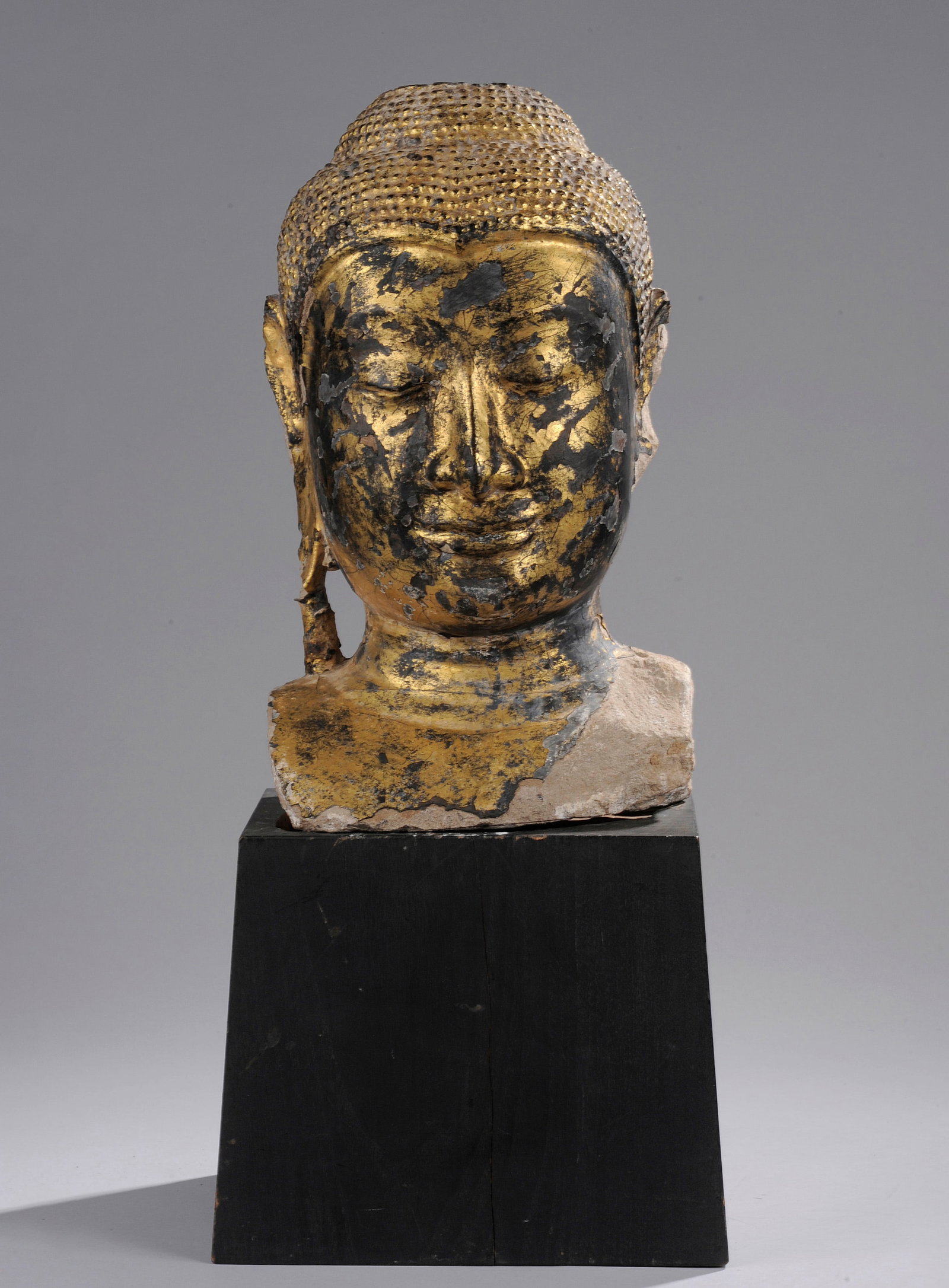 Buddha head, Ayutthaya Kingdom, 17th century (1 of 3)