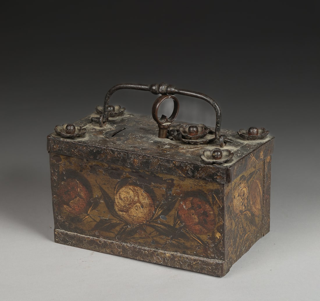 Safe with secret lock, Central European School, 16th Century (1 of 8)