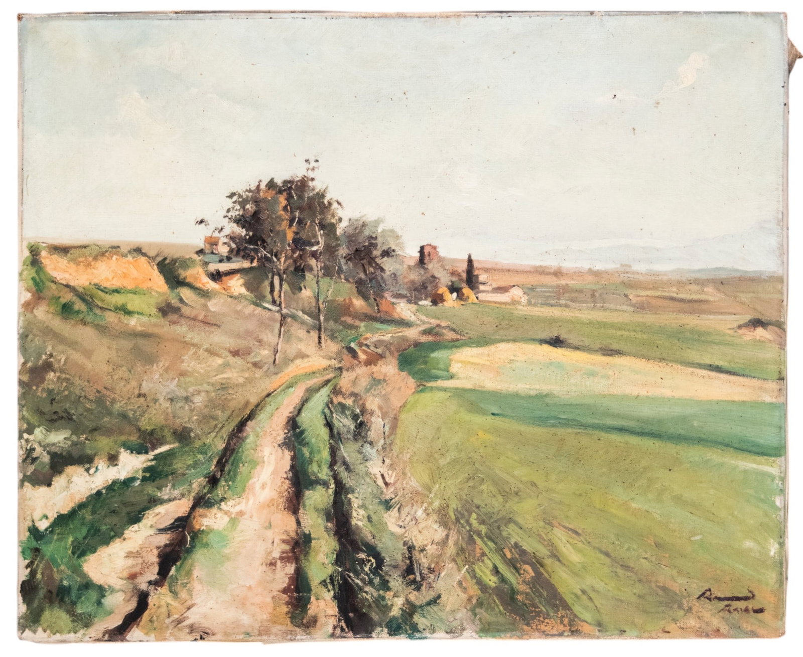 Countryside View - Signed, 20th Century European School (1 of 10)